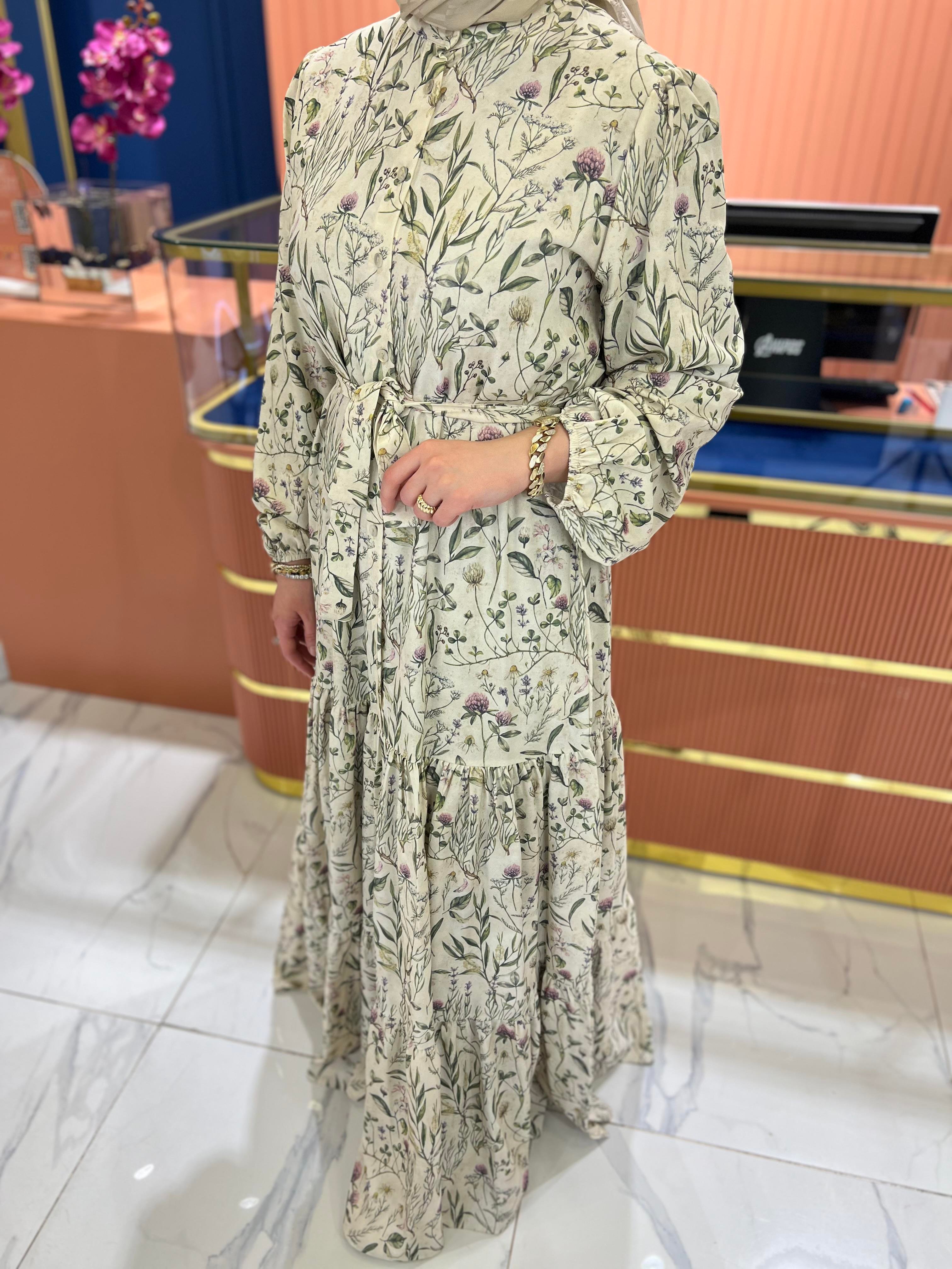 İpek Krep Bella Elbise 