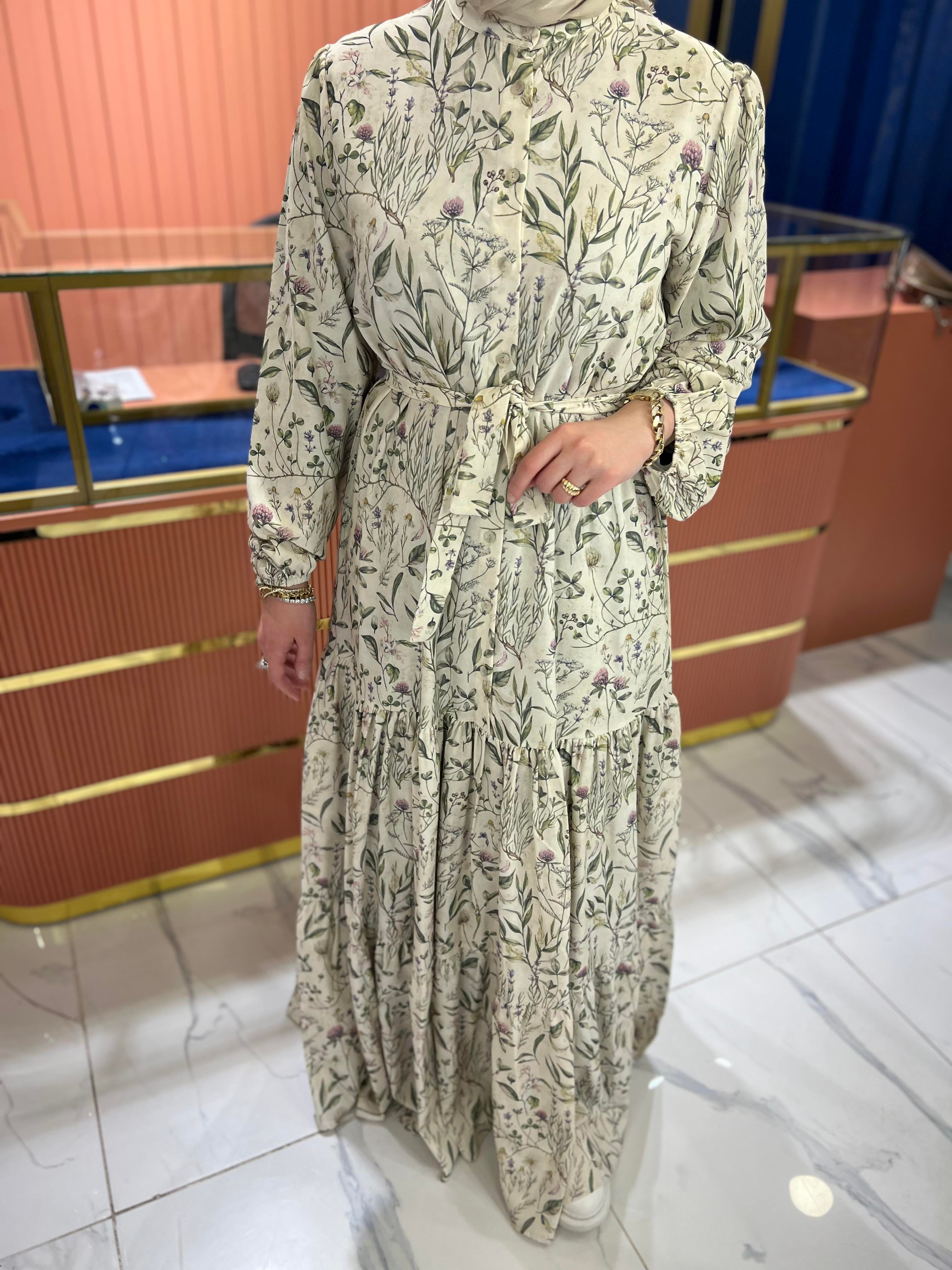 İpek Krep Bella Elbise 