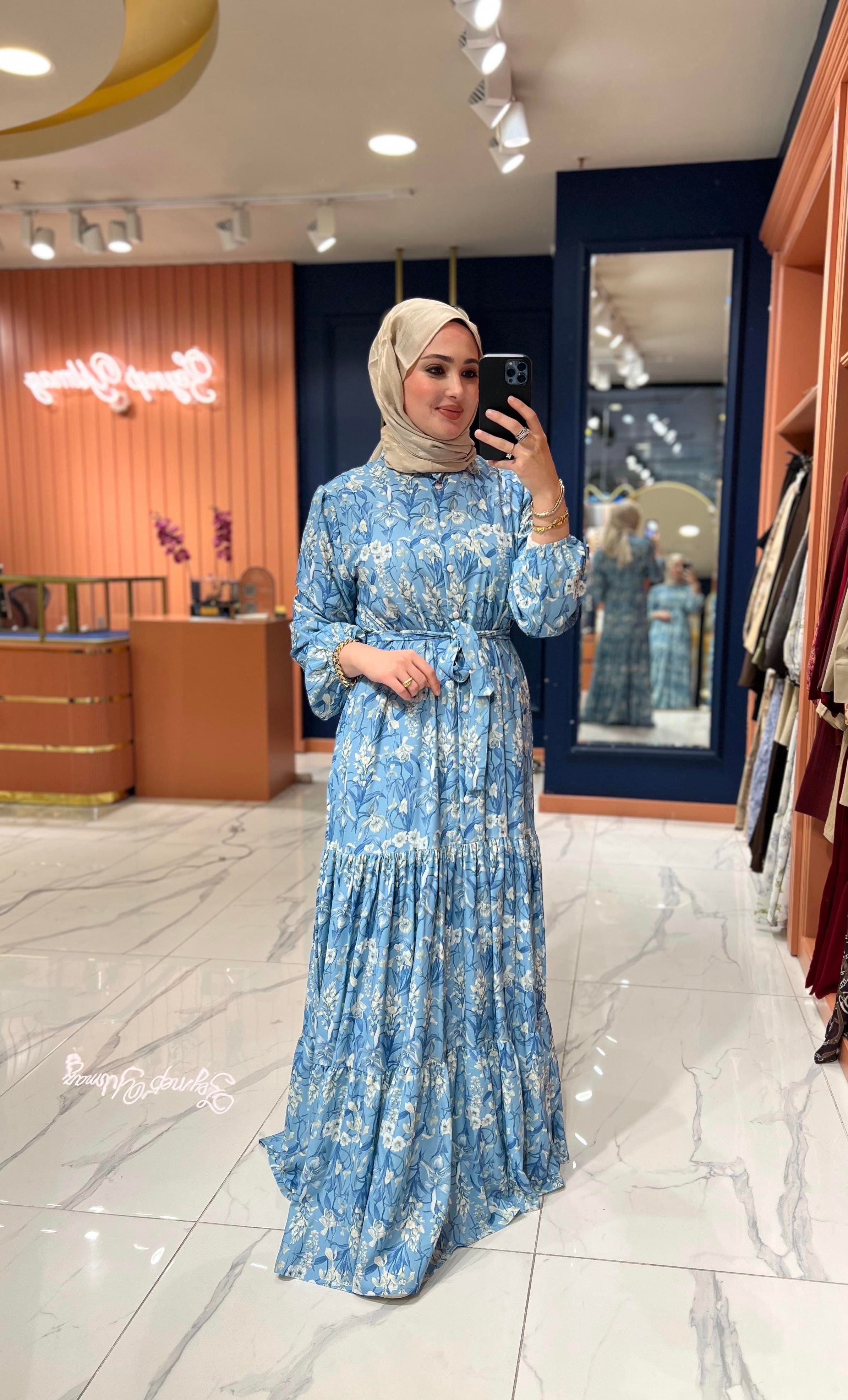 İpek Krep Coste Elbise 