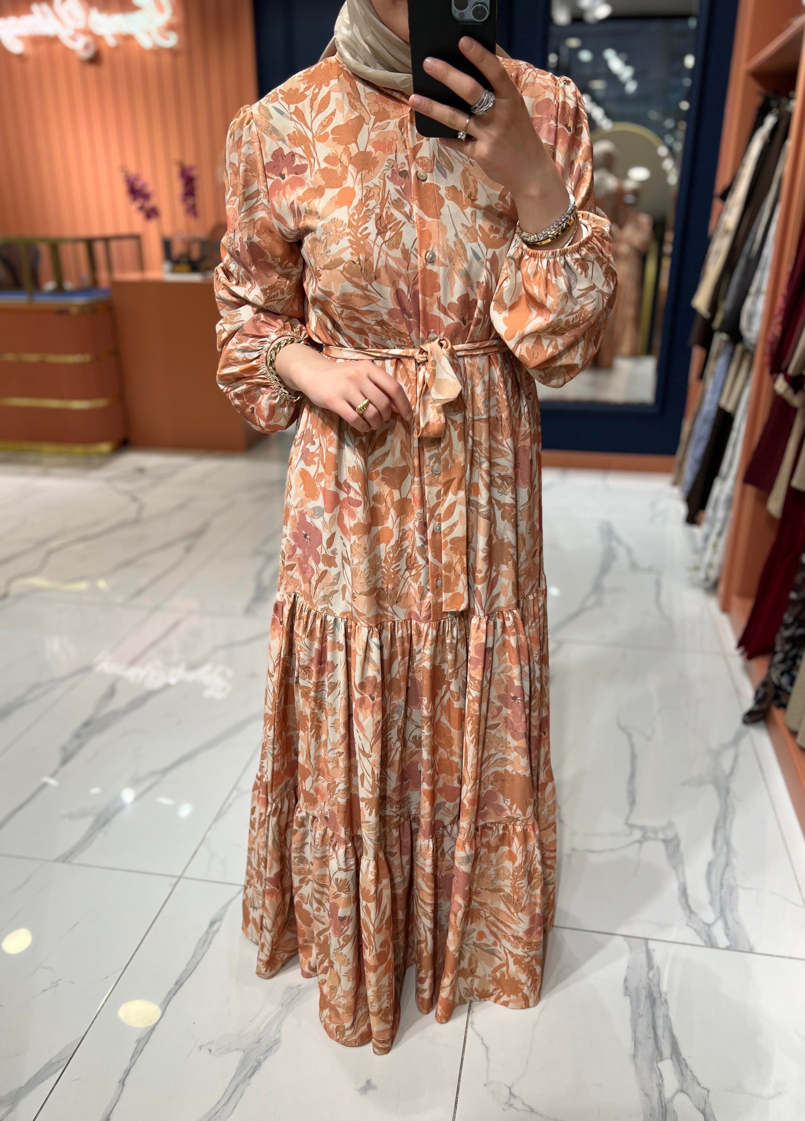 İpek Krep Grace Elbise 