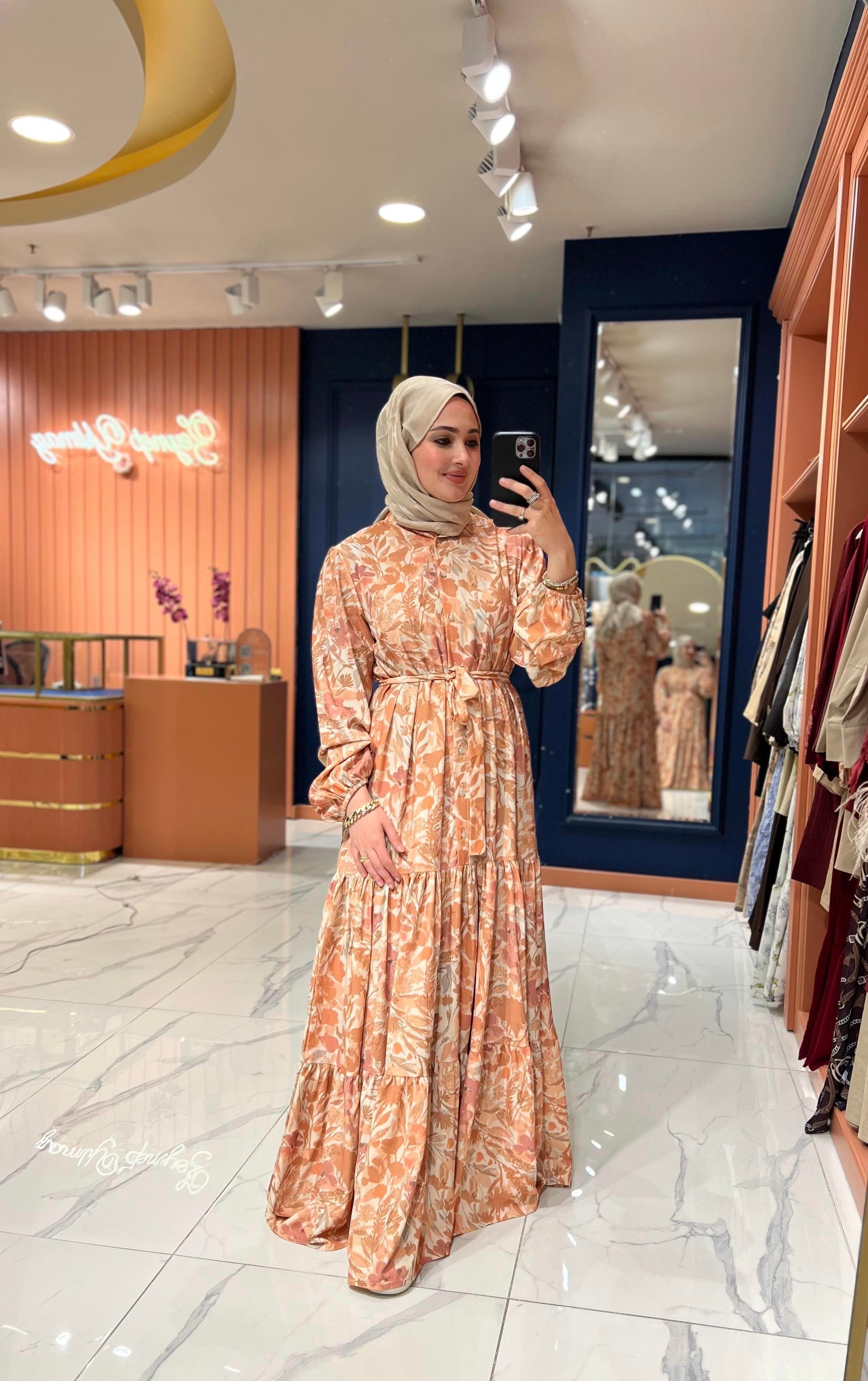 İpek Krep Grace Elbise 