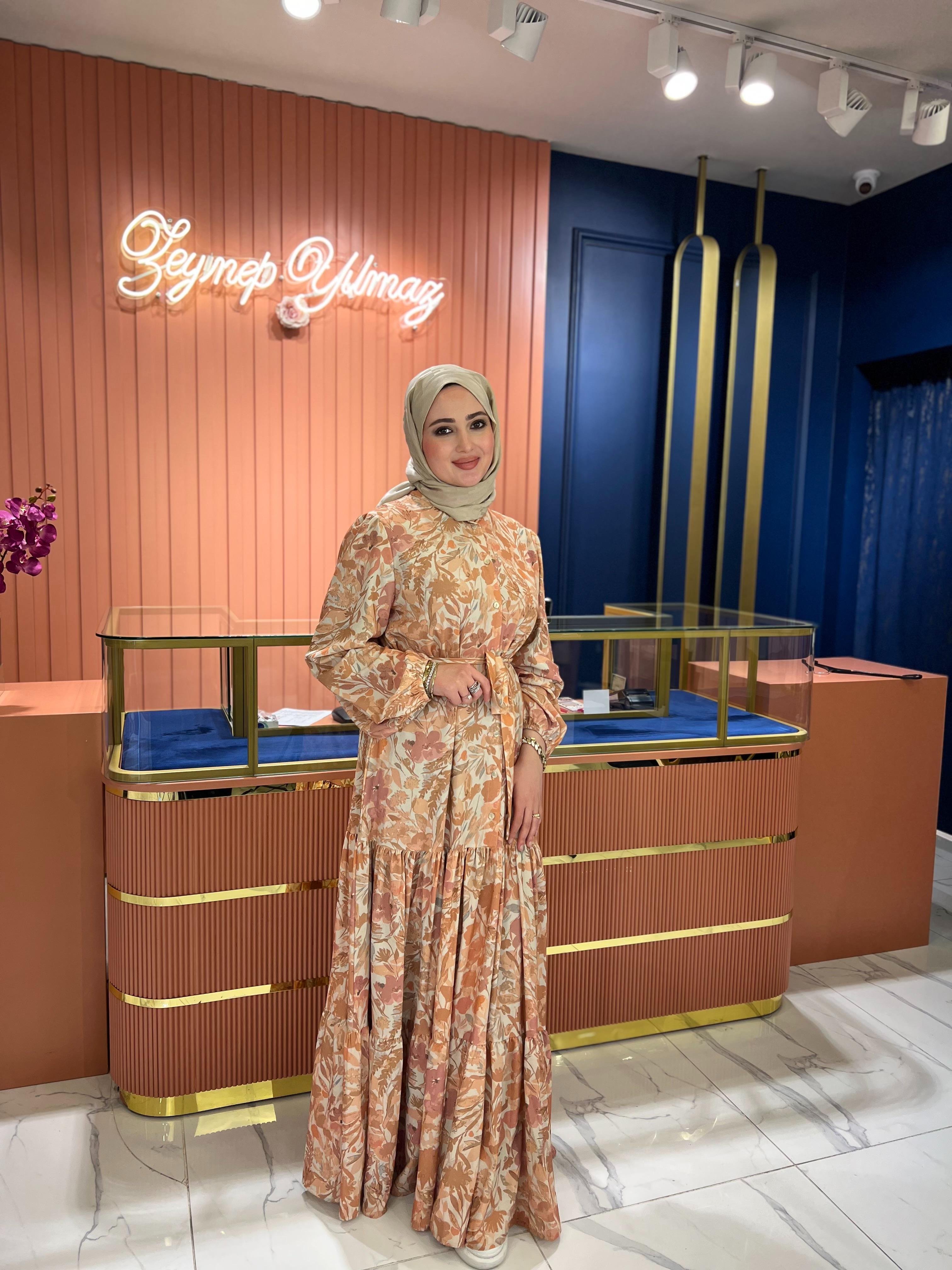 İpek Krep Grace Elbise 