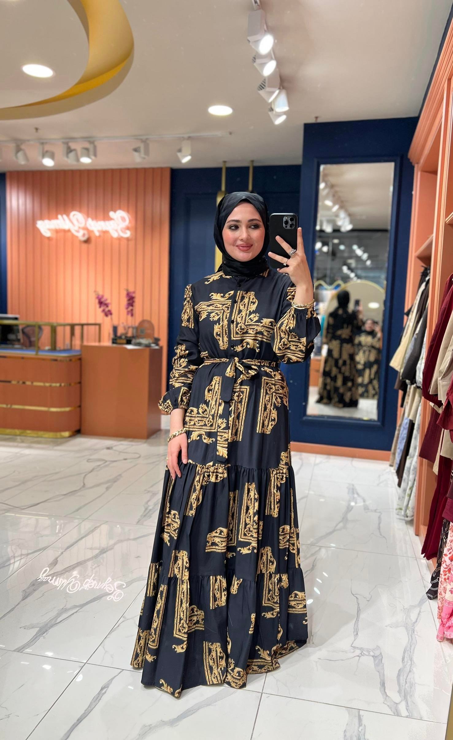 İpek Krep Jenny Elbise 