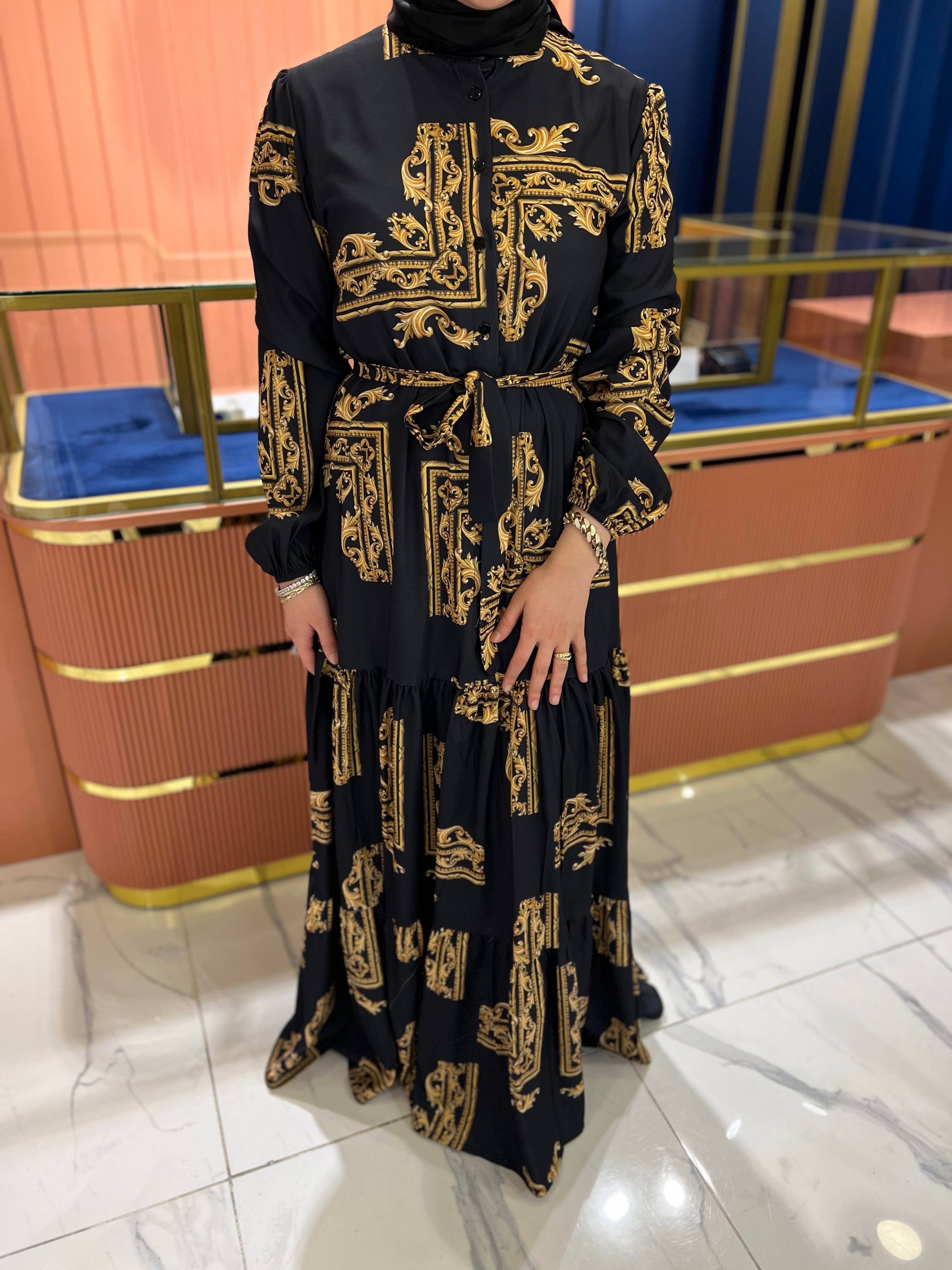 İpek Krep Jenny Elbise 