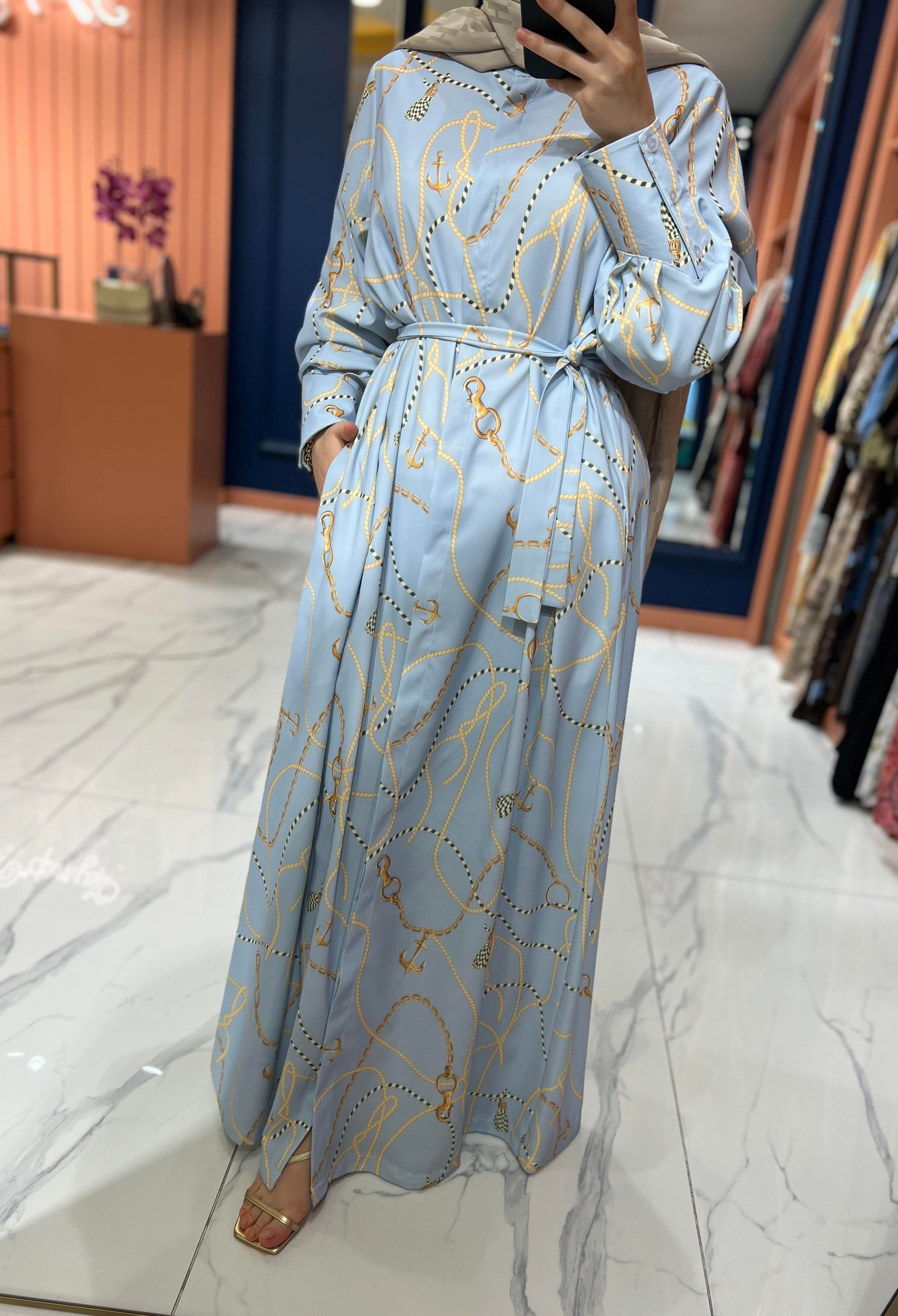 İpek Krep Sofia Elbise 