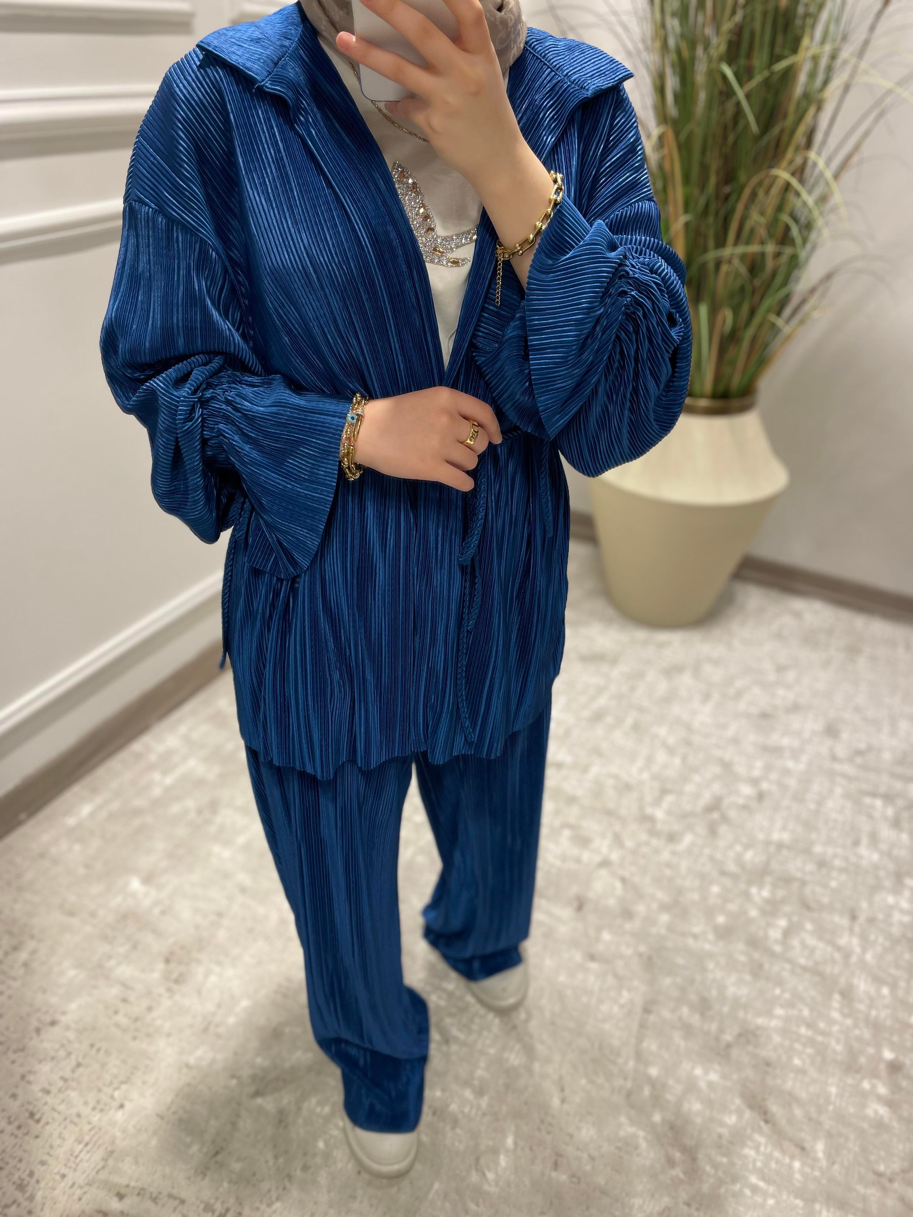 Kimono Takım Mavi 