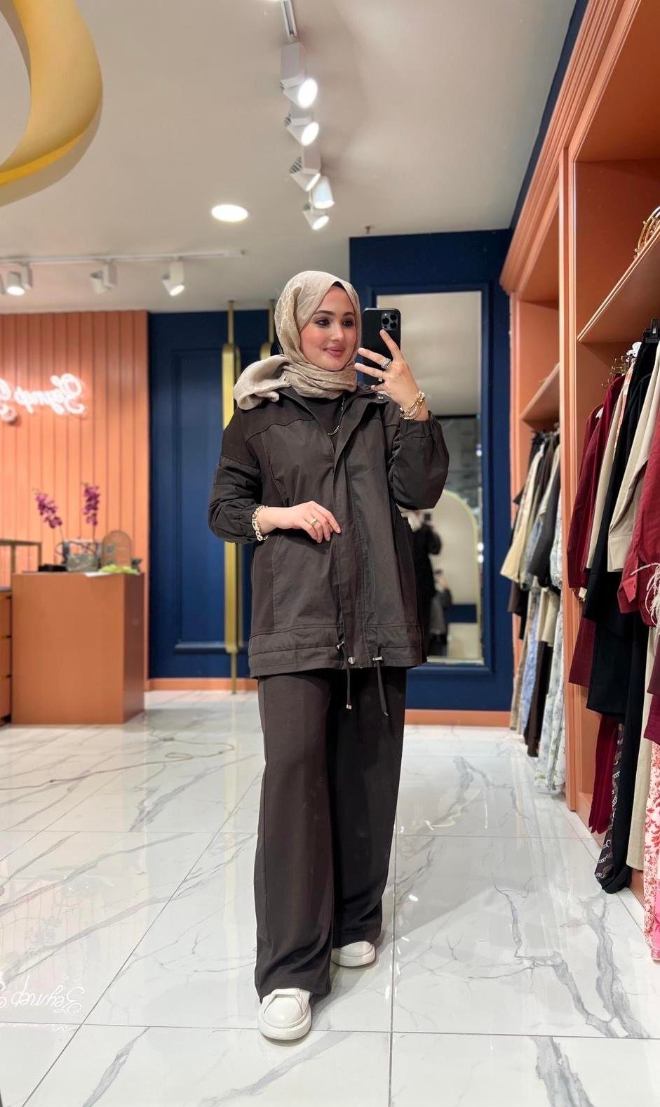 Marka Model Oysh Takım | Acı Kahve