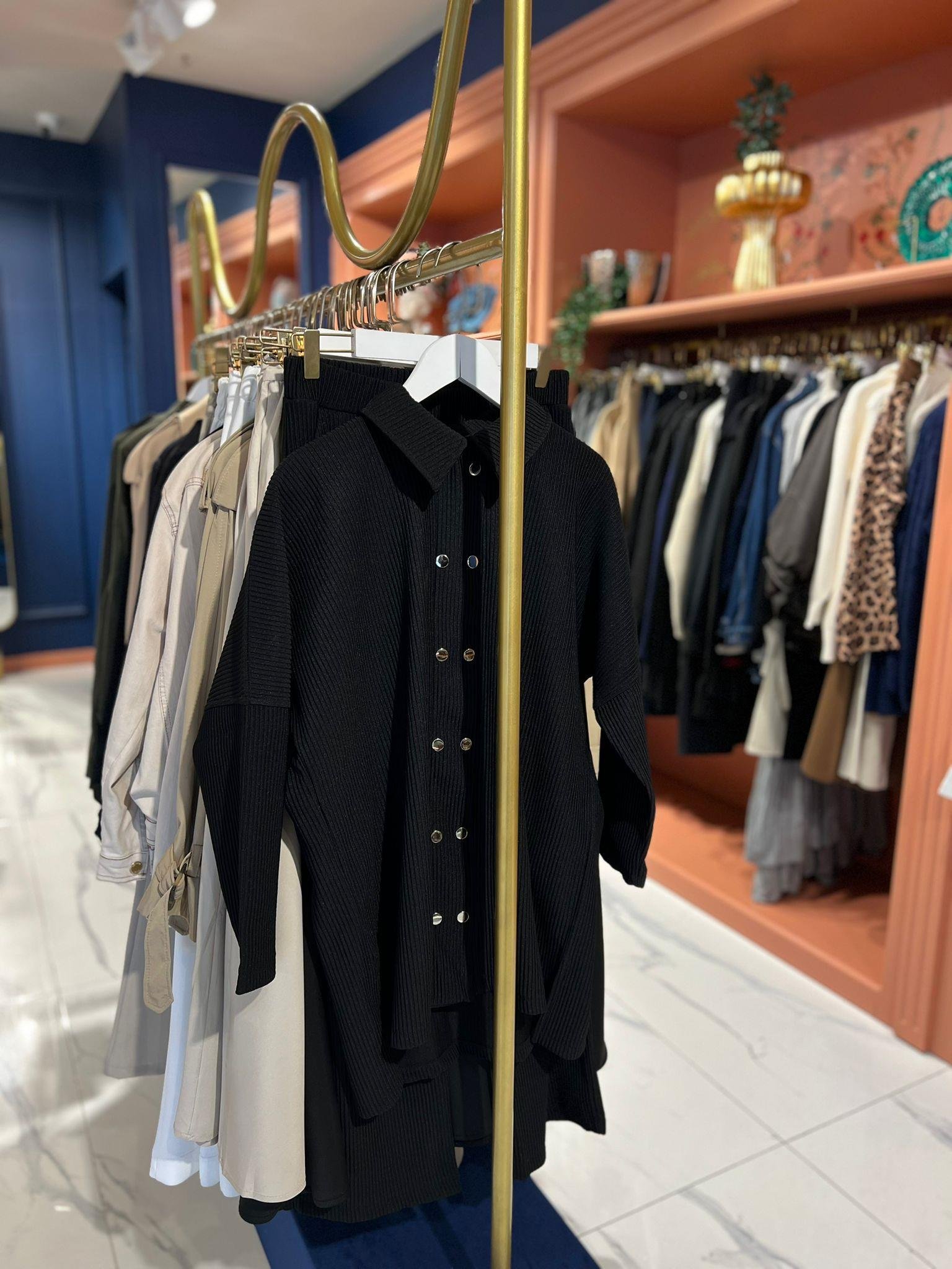 Premium Triko Takım Siyah