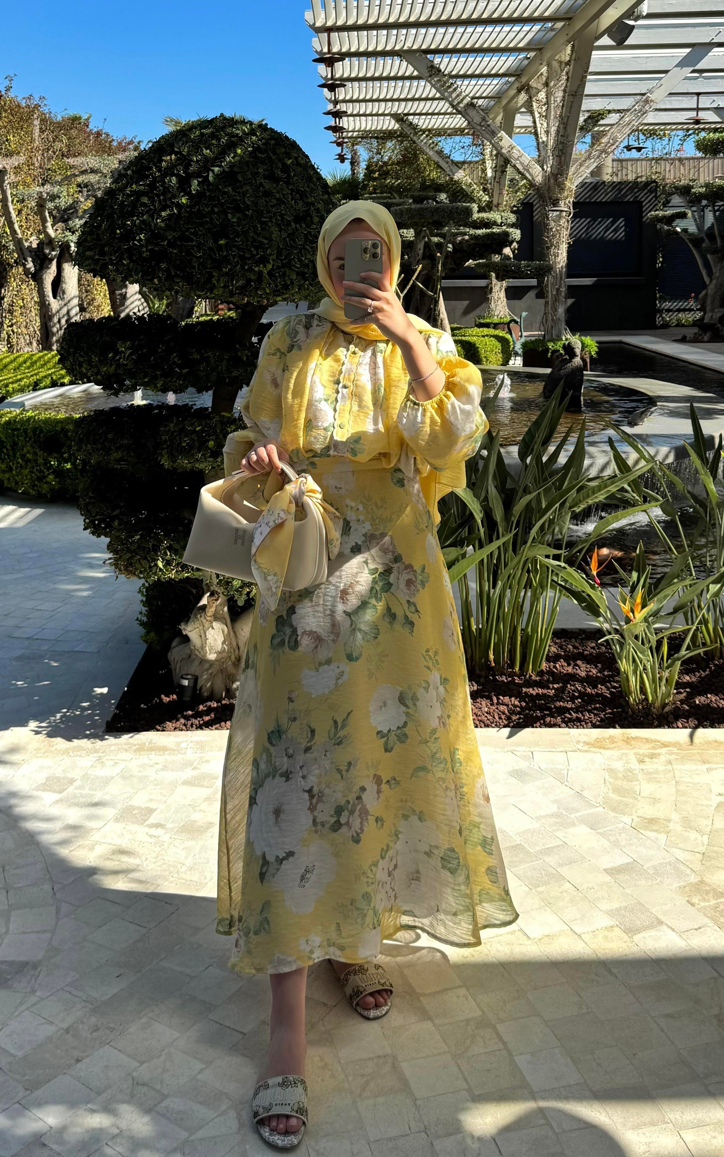 Raisa Etekli Takım Butter Yellow