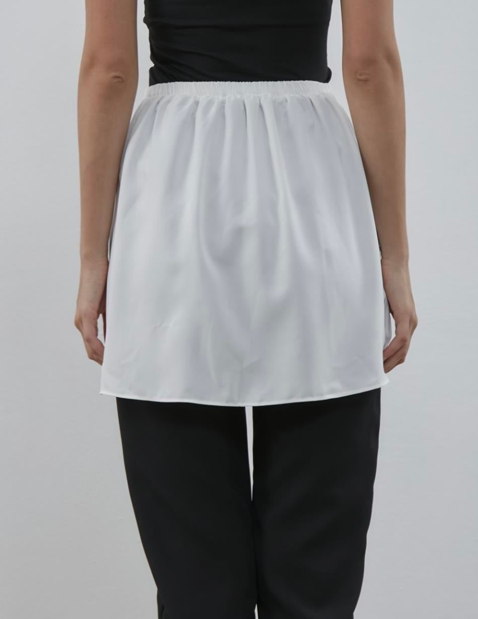 Yarım Krep İçlik | Beyaz