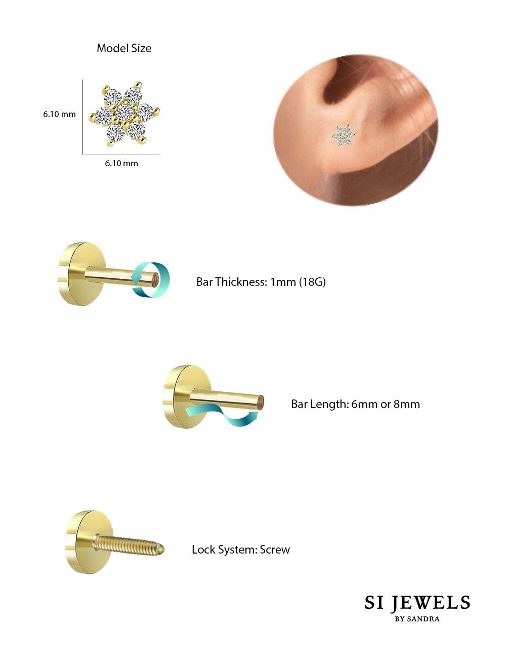 Çiçek Piercing