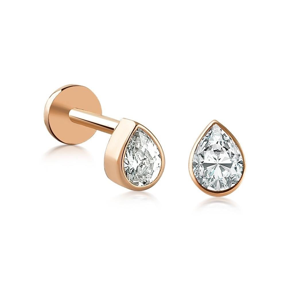 Damla Taşlı Piercing