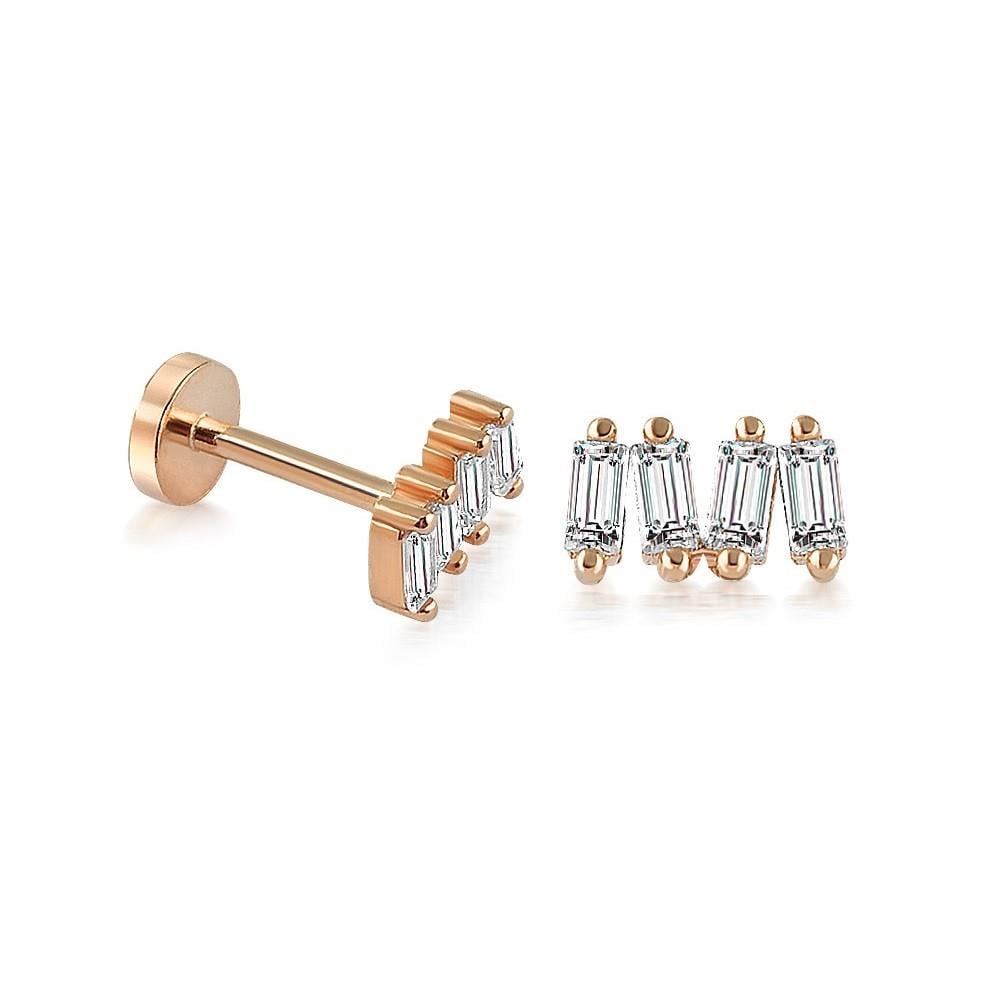 Dörtlü Baget Piercing