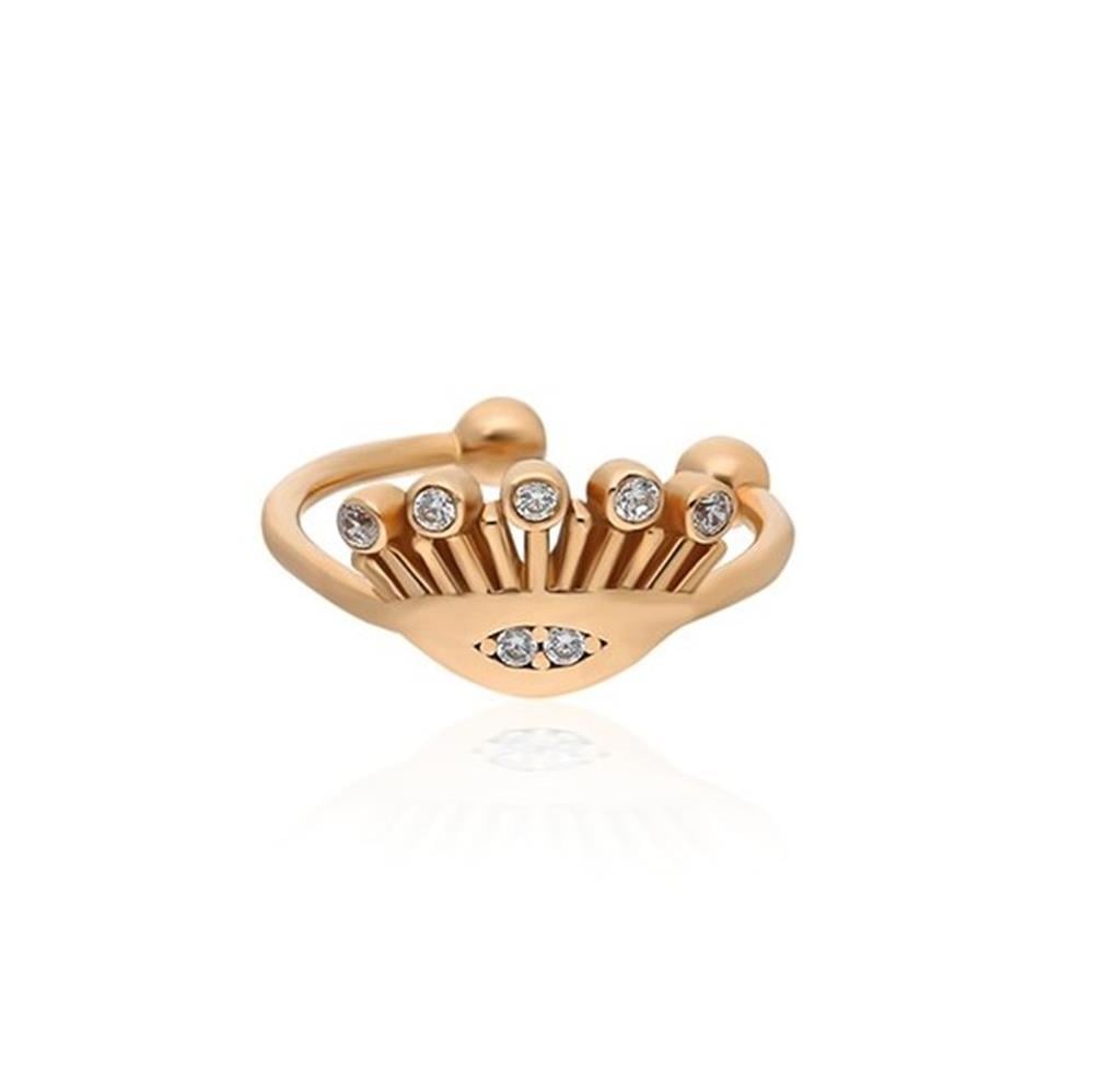 Evil Eye Ear Cuff