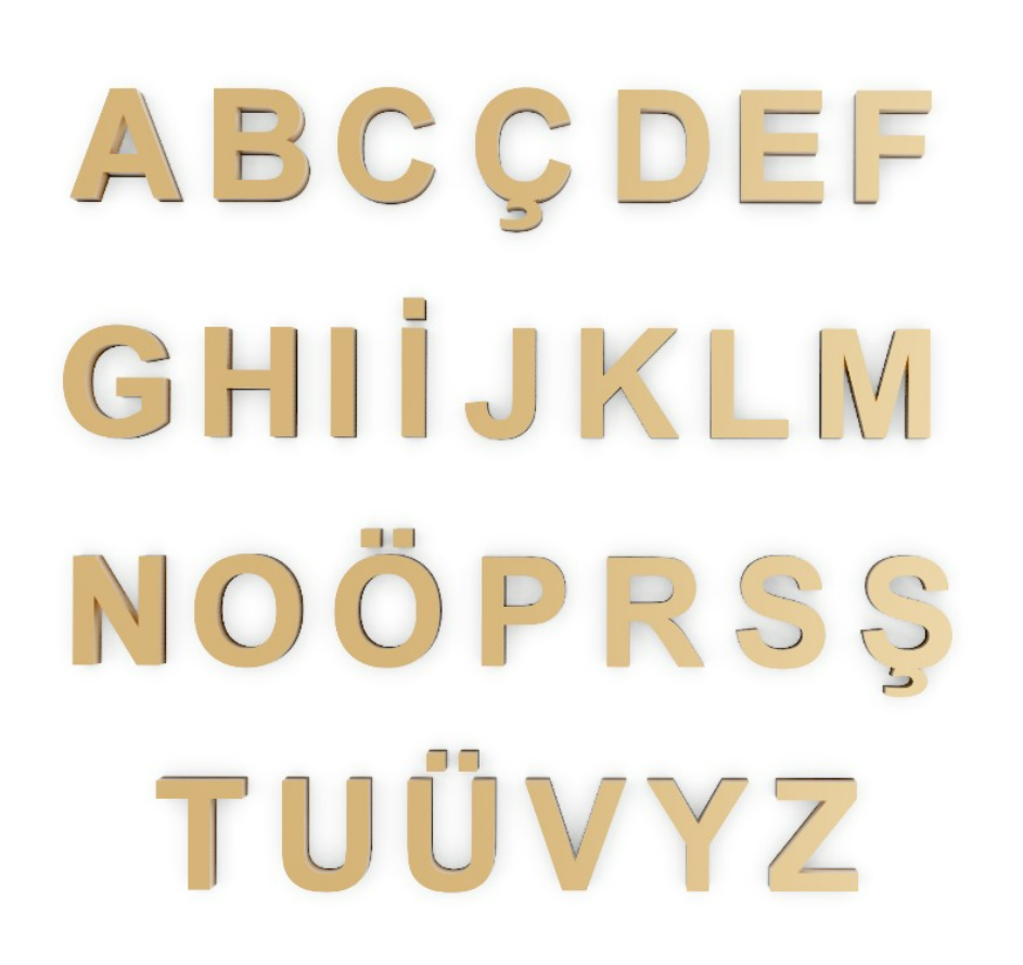 Dörtgen Madalyon Charm