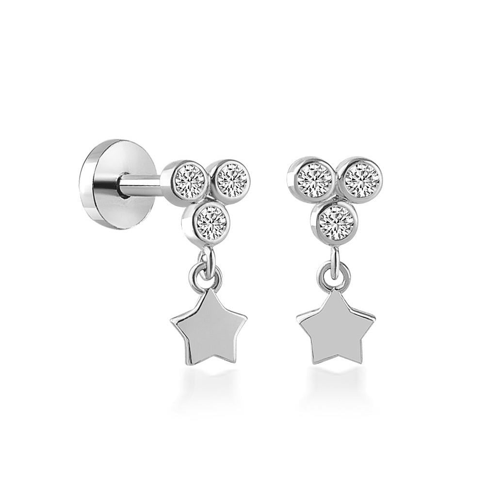 Sarkıt Yıldız Piercing