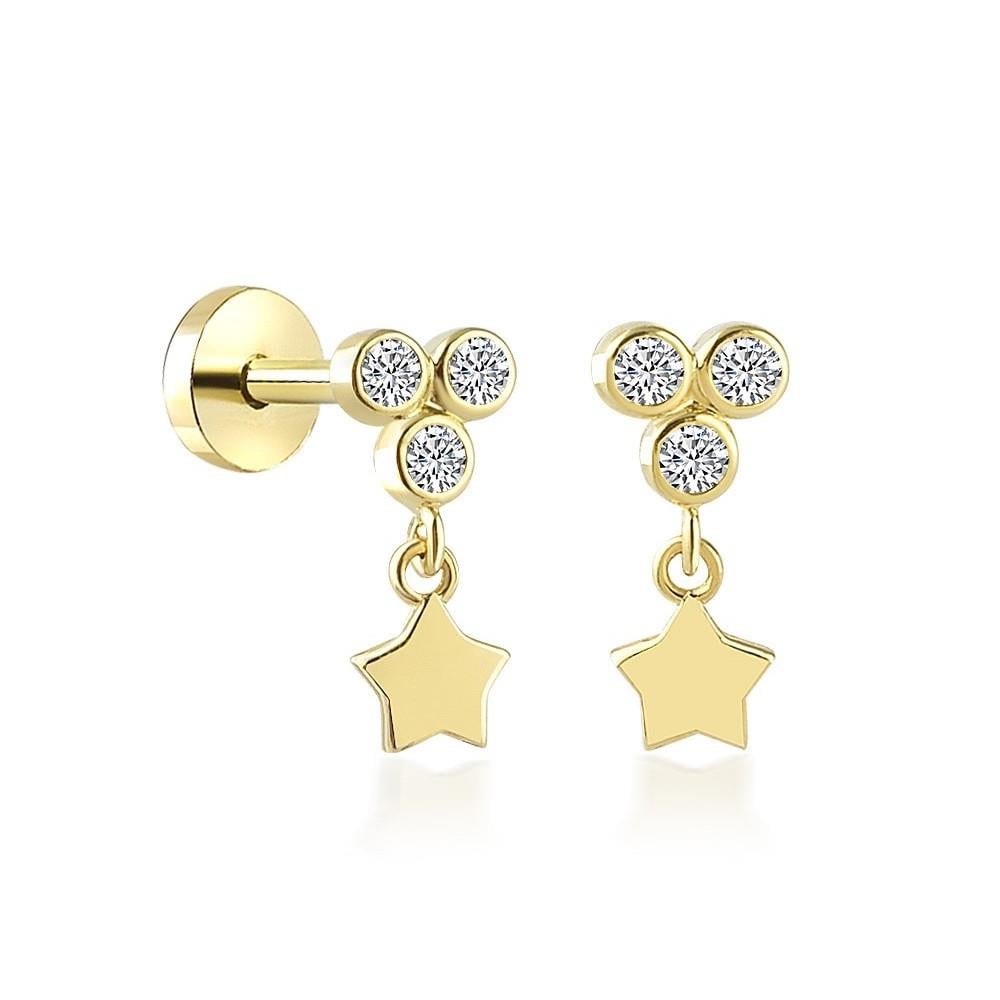 Sarkıt Yıldız Piercing