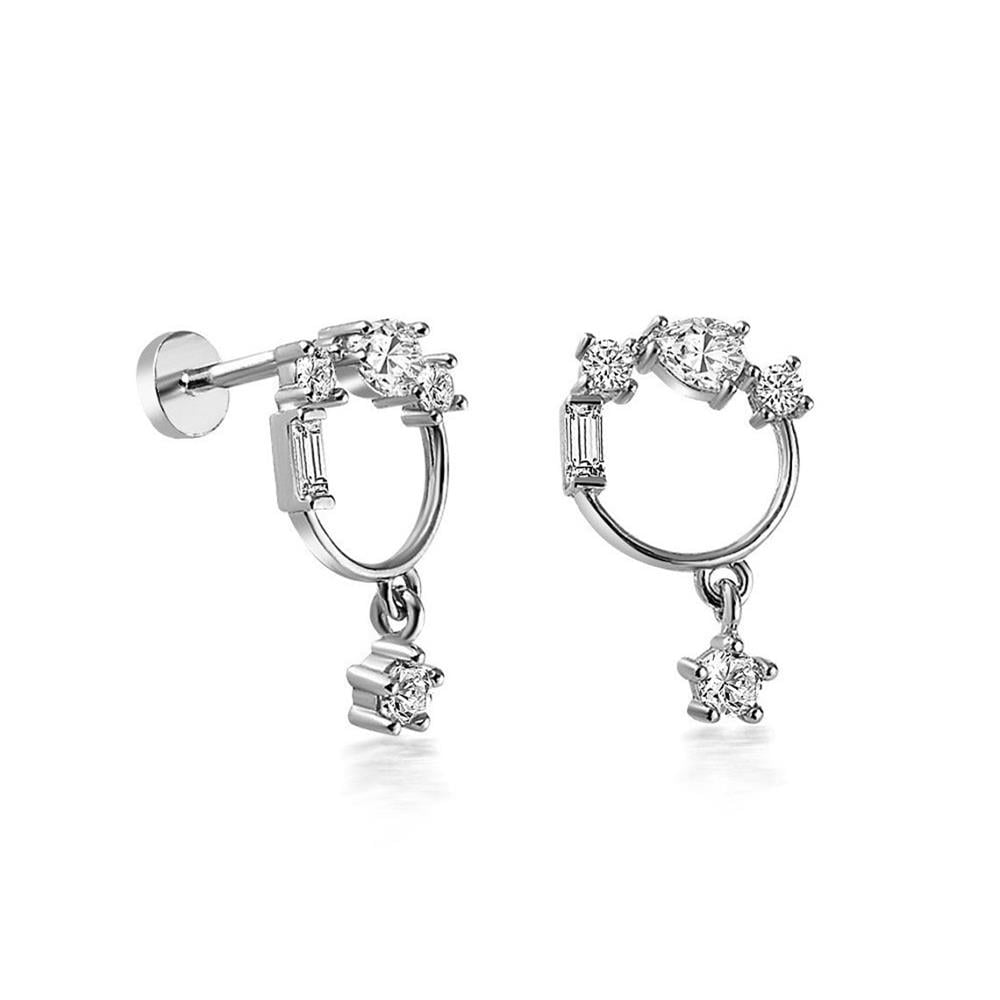 Taşlı Daire Piercing