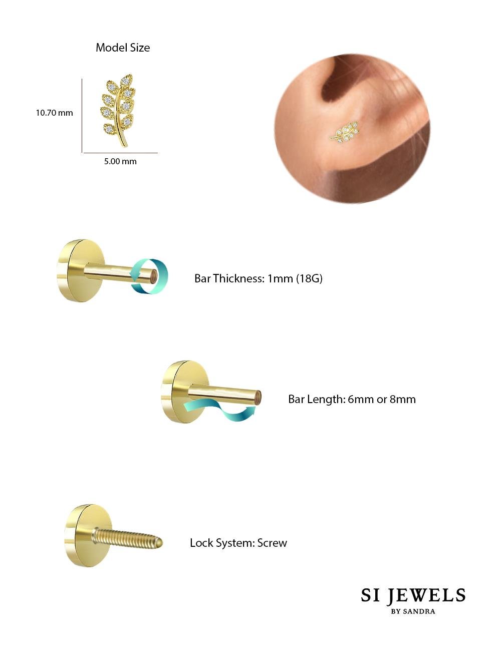 Yaprak Piercing