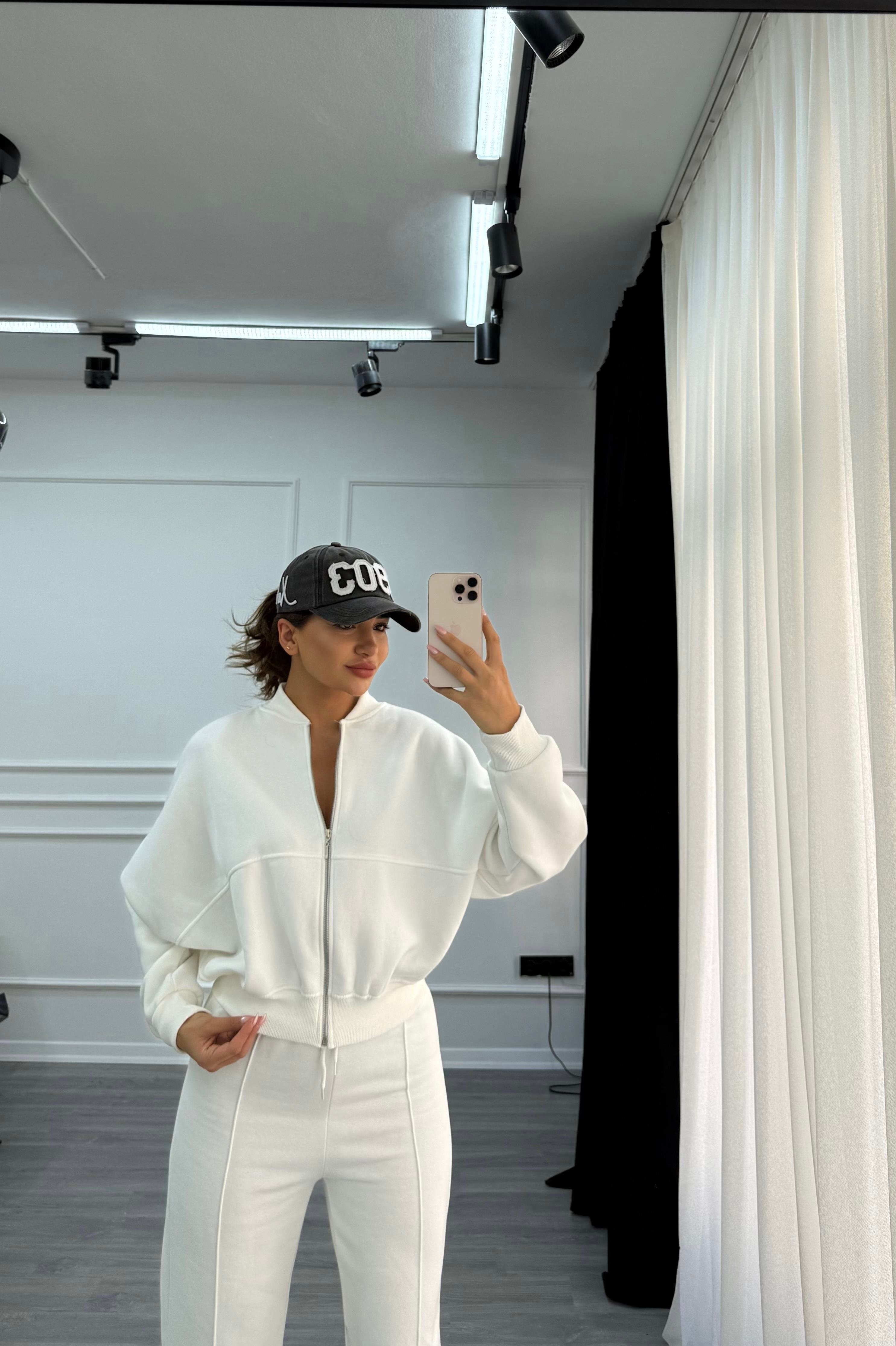 Dikiş Detaylı pantolon Sweat Takım 