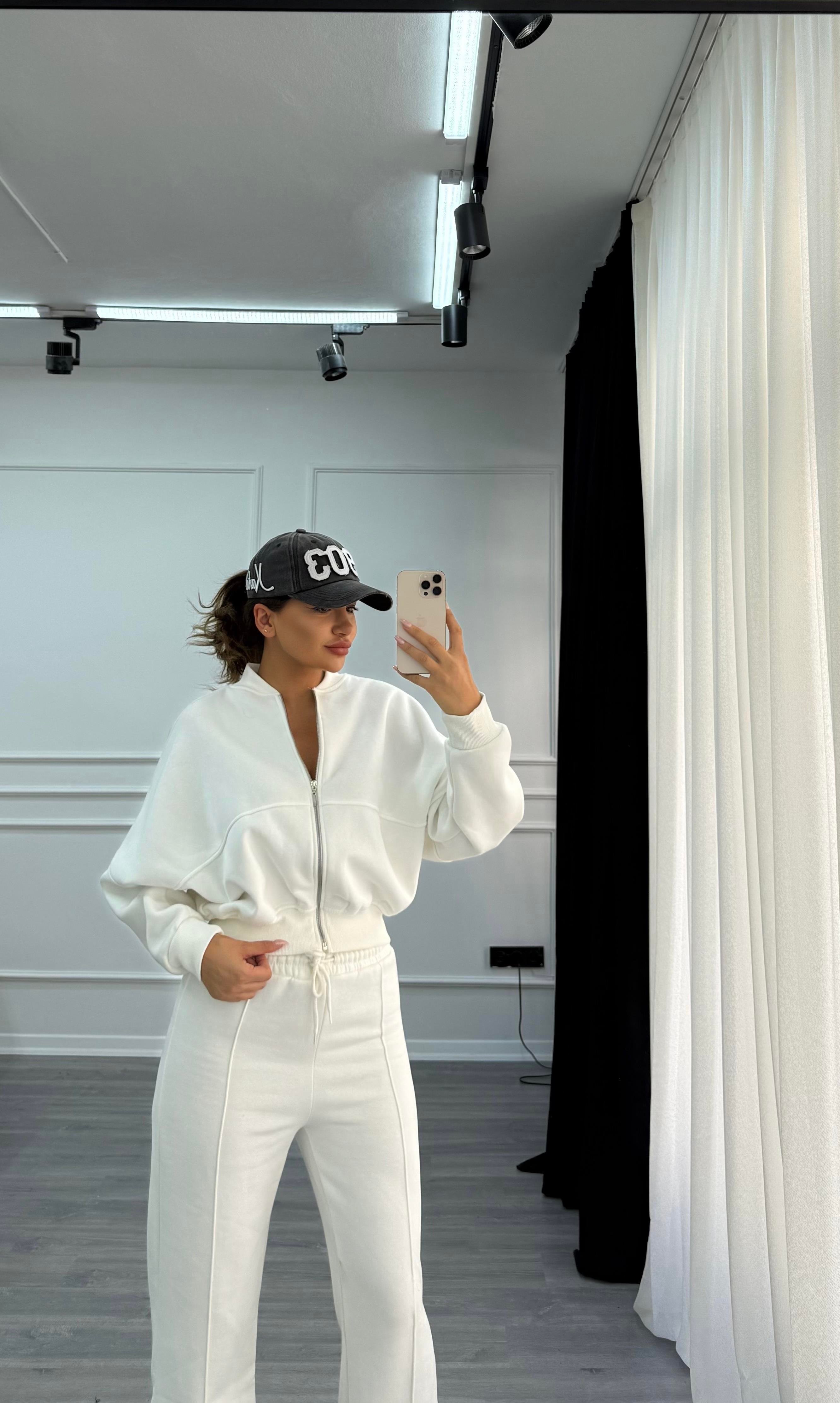 Dikiş Detaylı pantolon Sweat Takım 