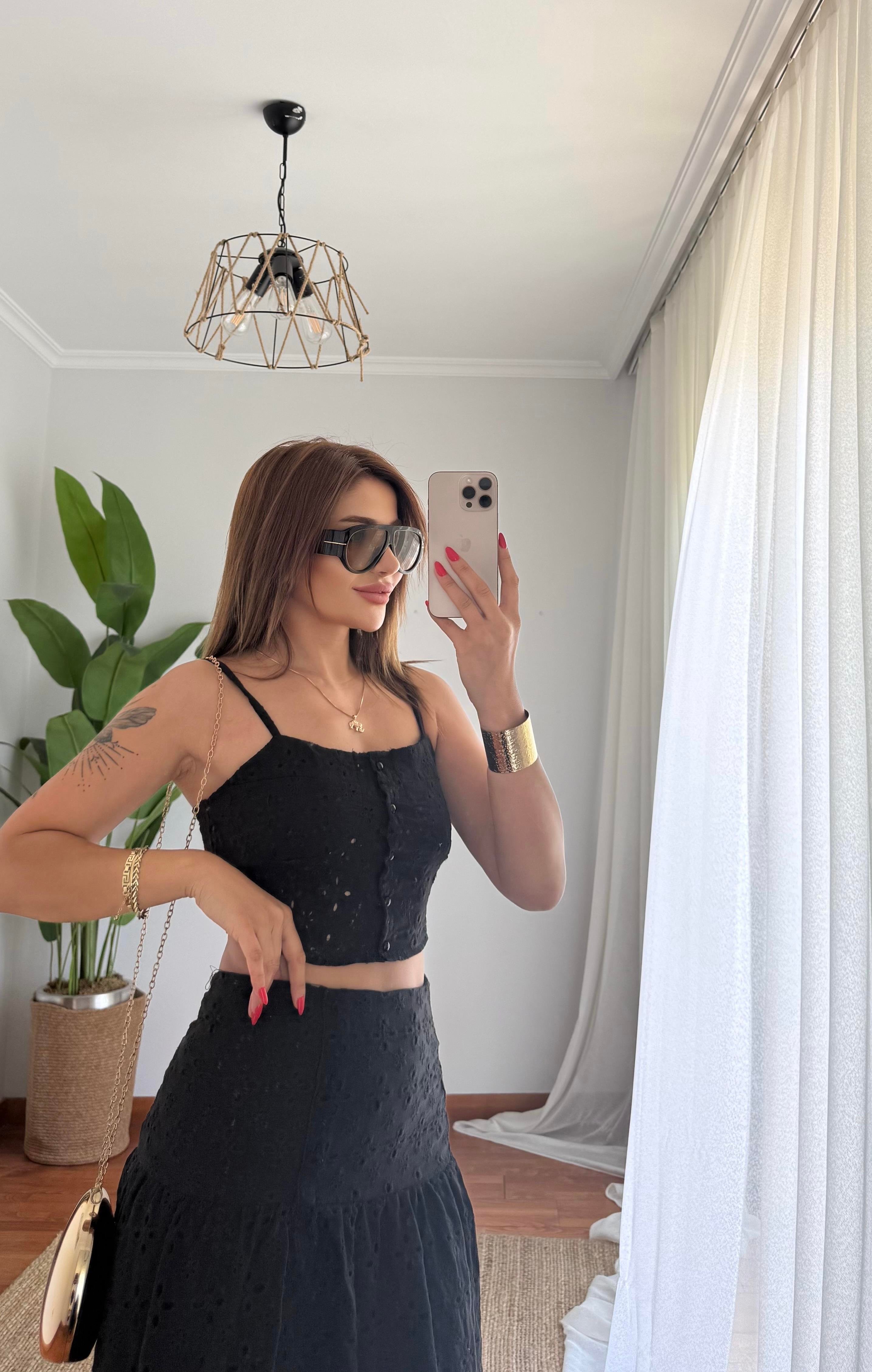 Özel Tasarım Brode Etek Takım