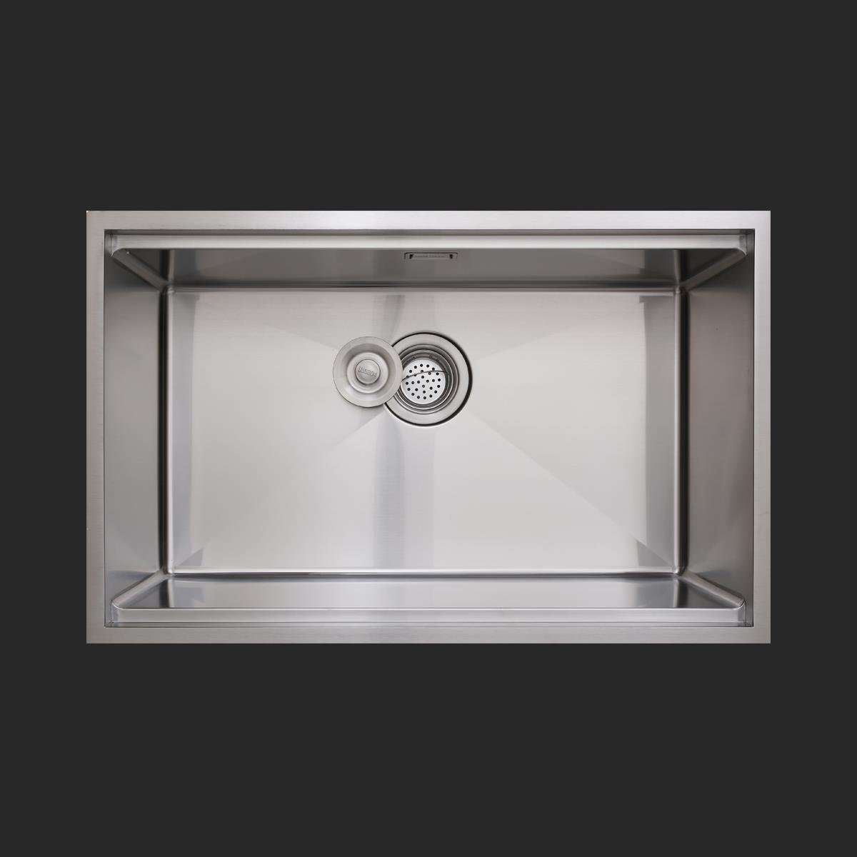 Allure El Yapımı Eviye Seti 70x44 cm Inoks (Chrome)