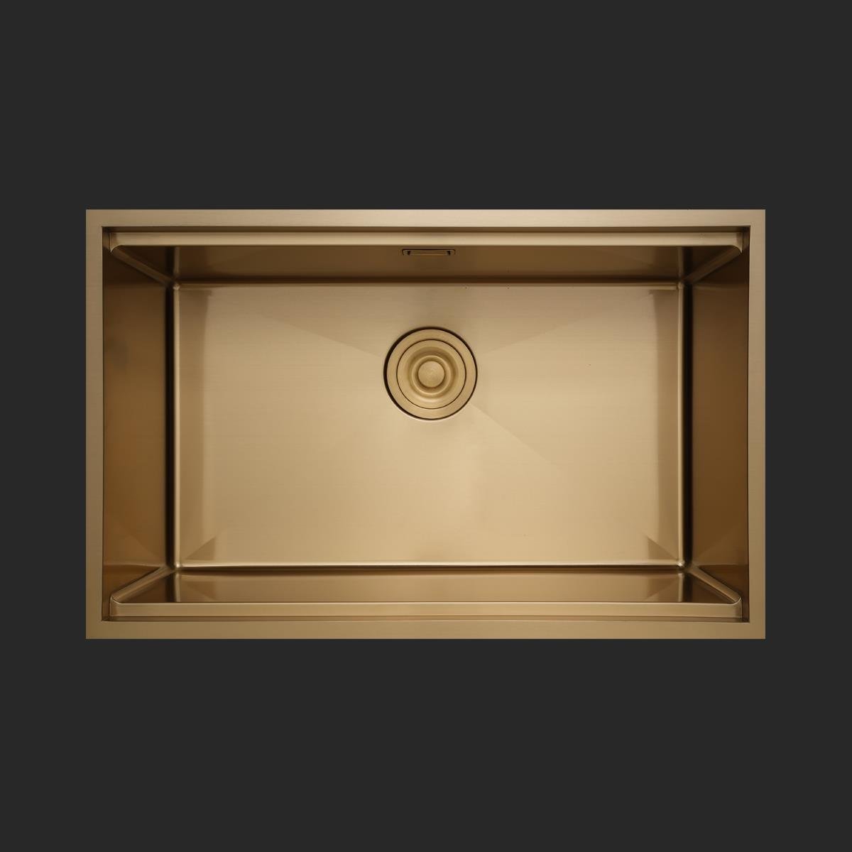 Allure El Yapımı PVD  Eviye Seti 70x44 cm Altın (Gold)