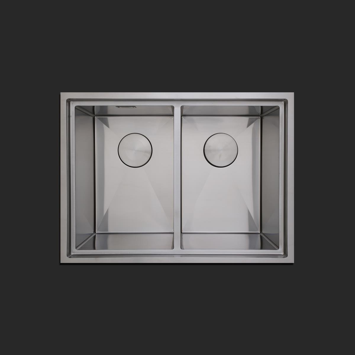 Asola El Yapımı  Eviye Seti 65x48 cm Inoks (Chrome)