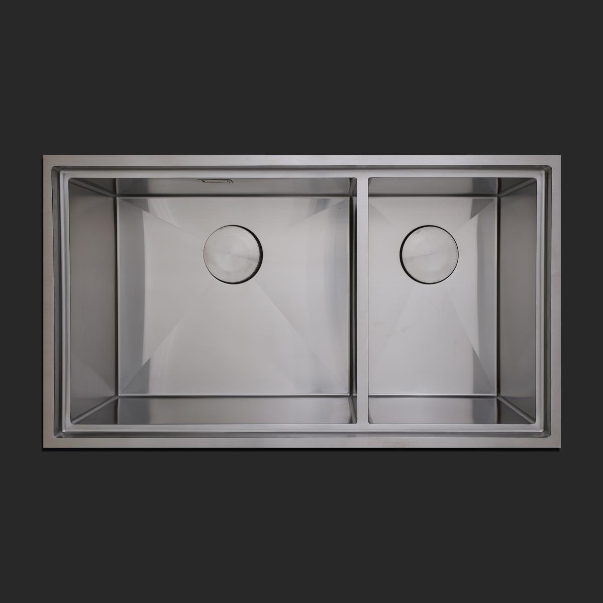 Asola El Yapımı  Eviye Seti 85x48 cm Inoks (Chrome)