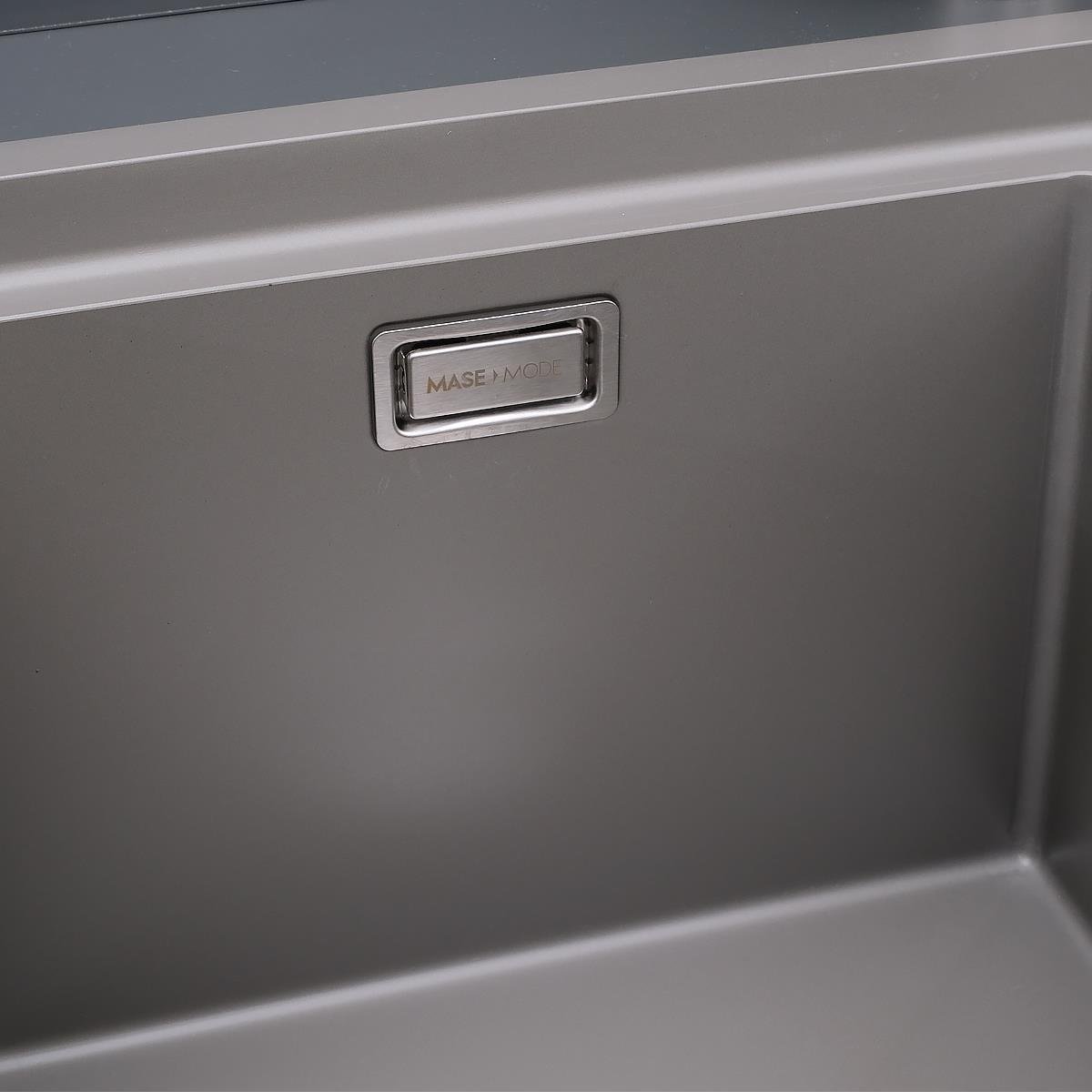 Asola El Yapımı Nano Eviye Seti 65x48 cm Mat Gri (Gun Grey)