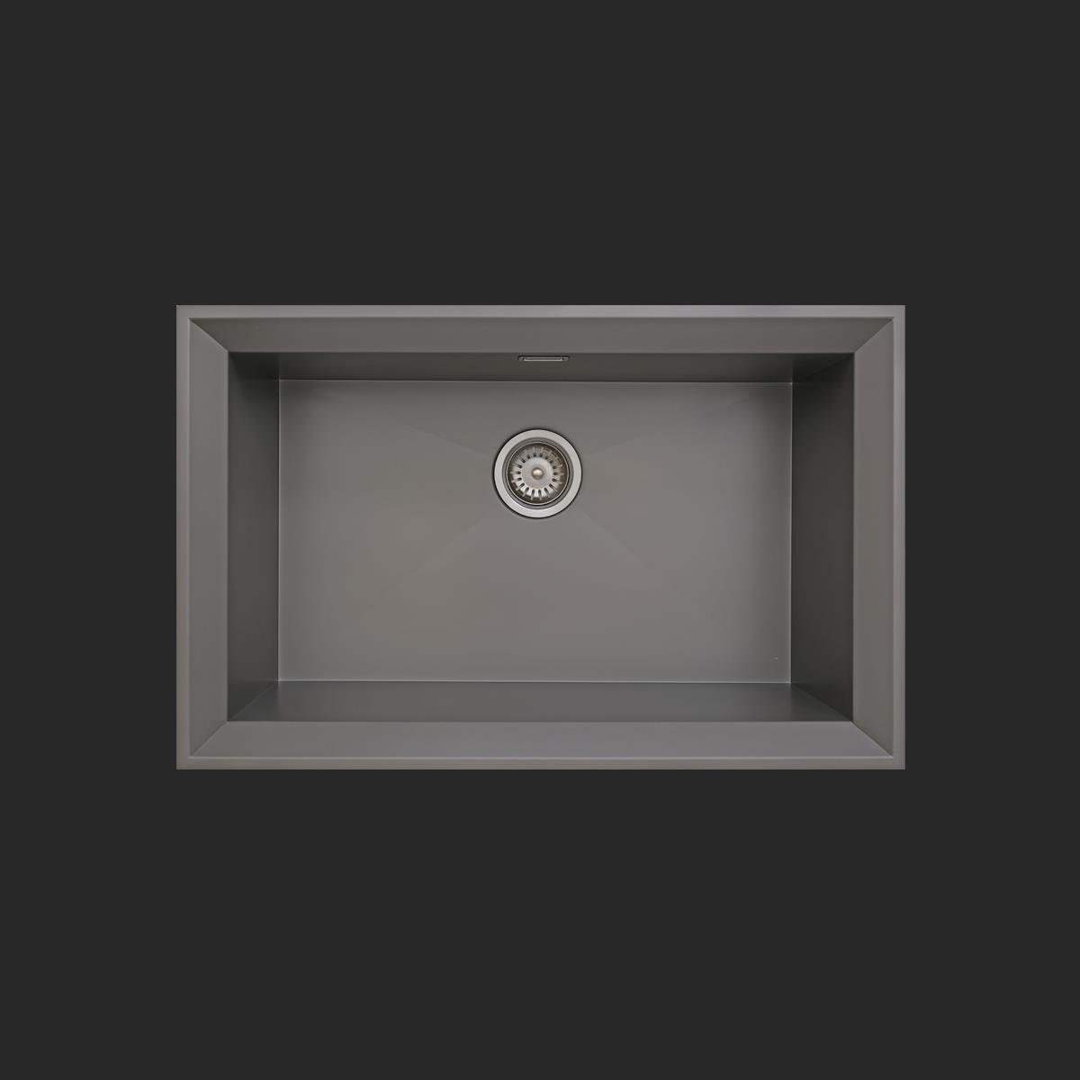 Astro El Yapımı Nano Eviye Seti 76x48 cm Mat Gri (Gun Grey)