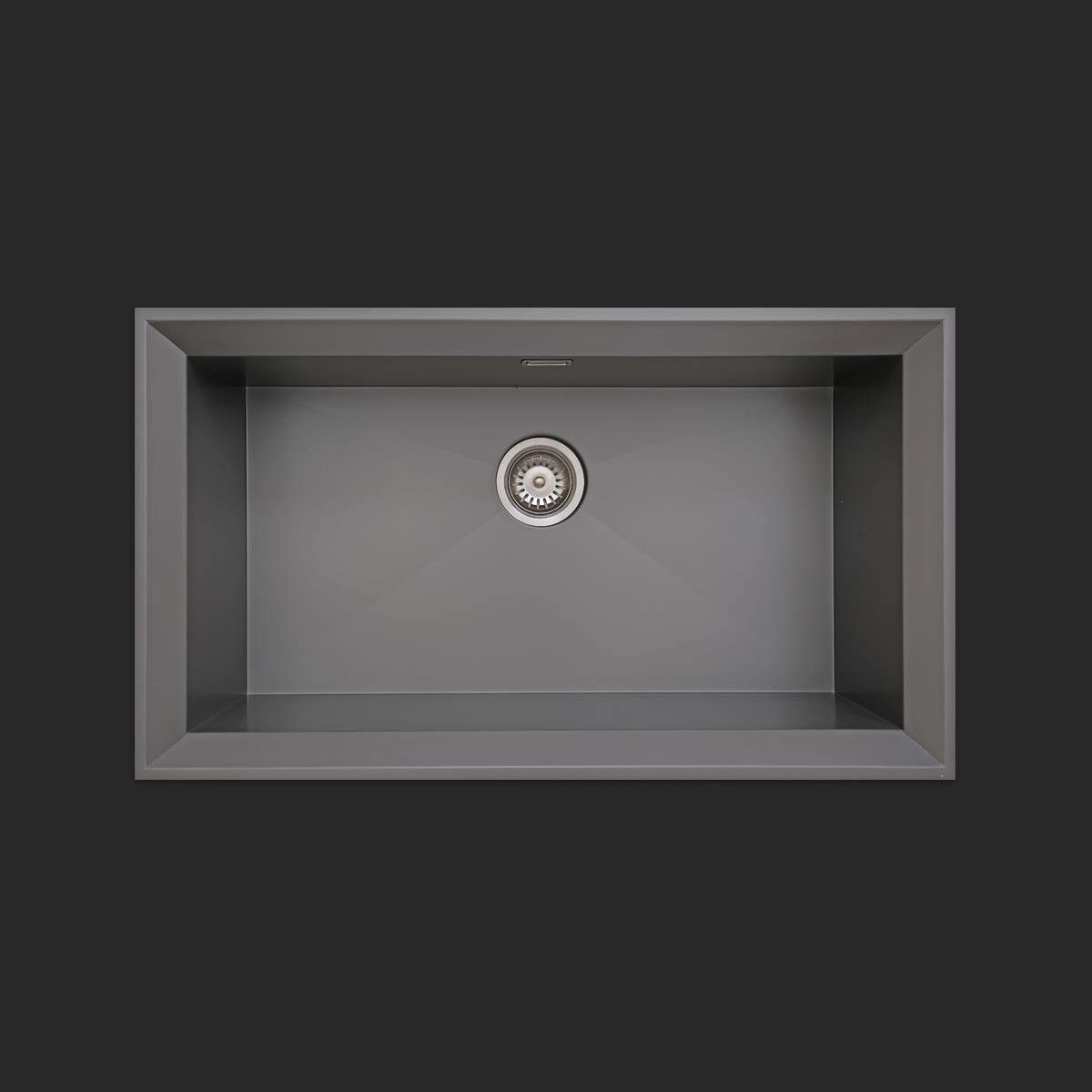 Astro El Yapımı Nano Eviye Seti 85x48 cm Mat Gri (Gun Grey)