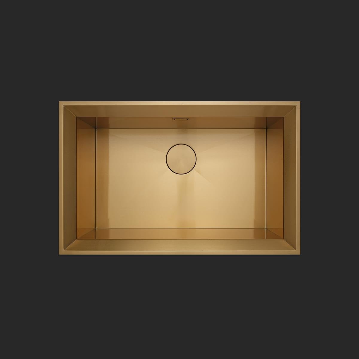 Astro El Yapımı PVD Eviye Seti 76x48 cm Altın (Gold)