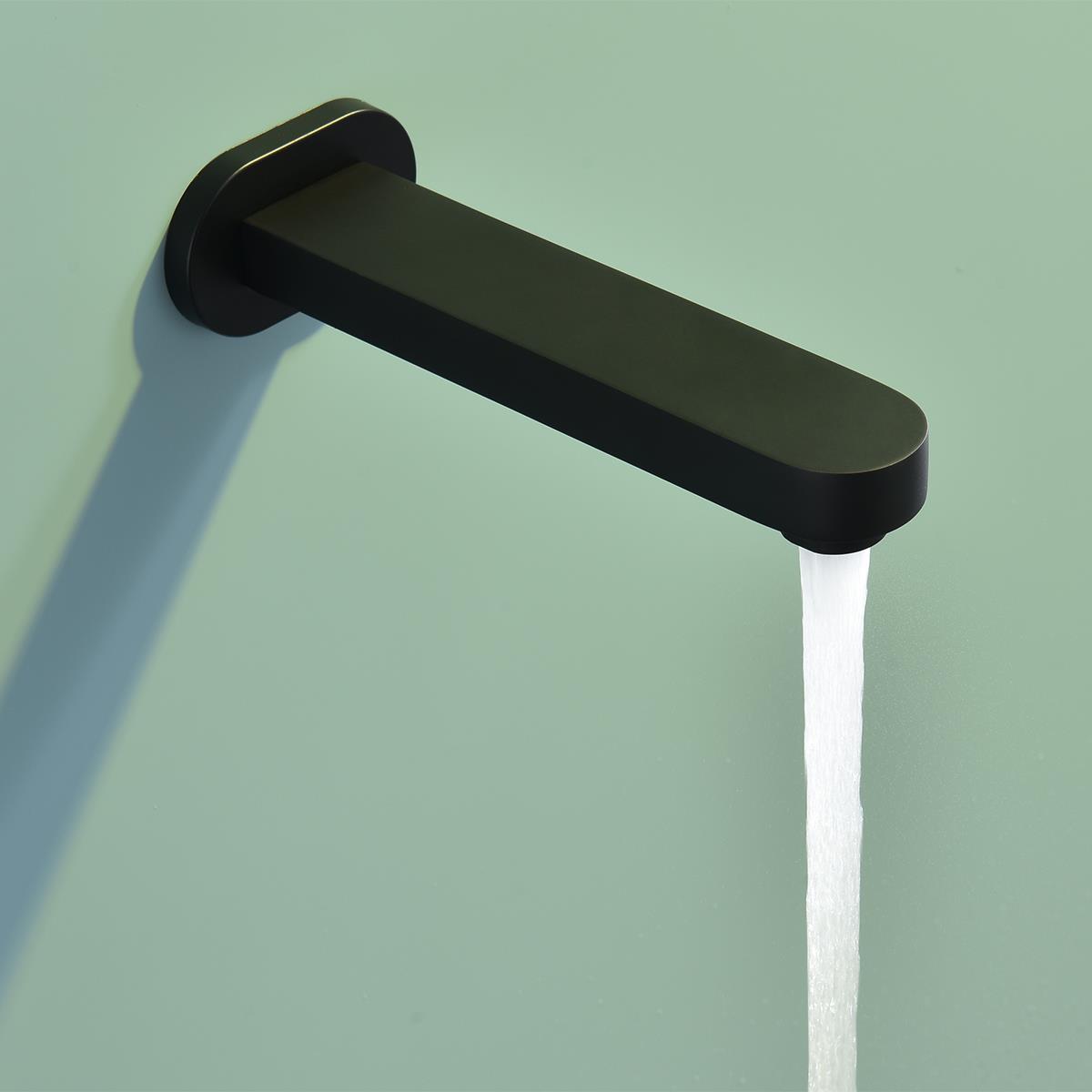 Colle 3 Fonksiyonlu Ankastre Duş Seti Matt Black