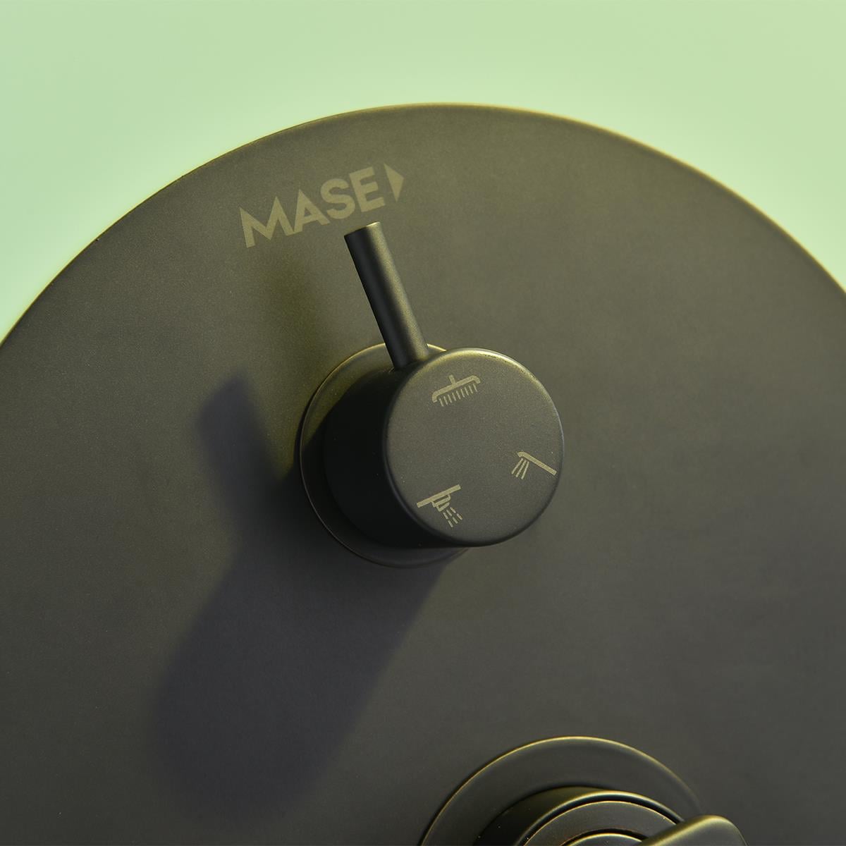 Colle 3 Fonksiyonlu Ankastre Duş Seti Matt Black