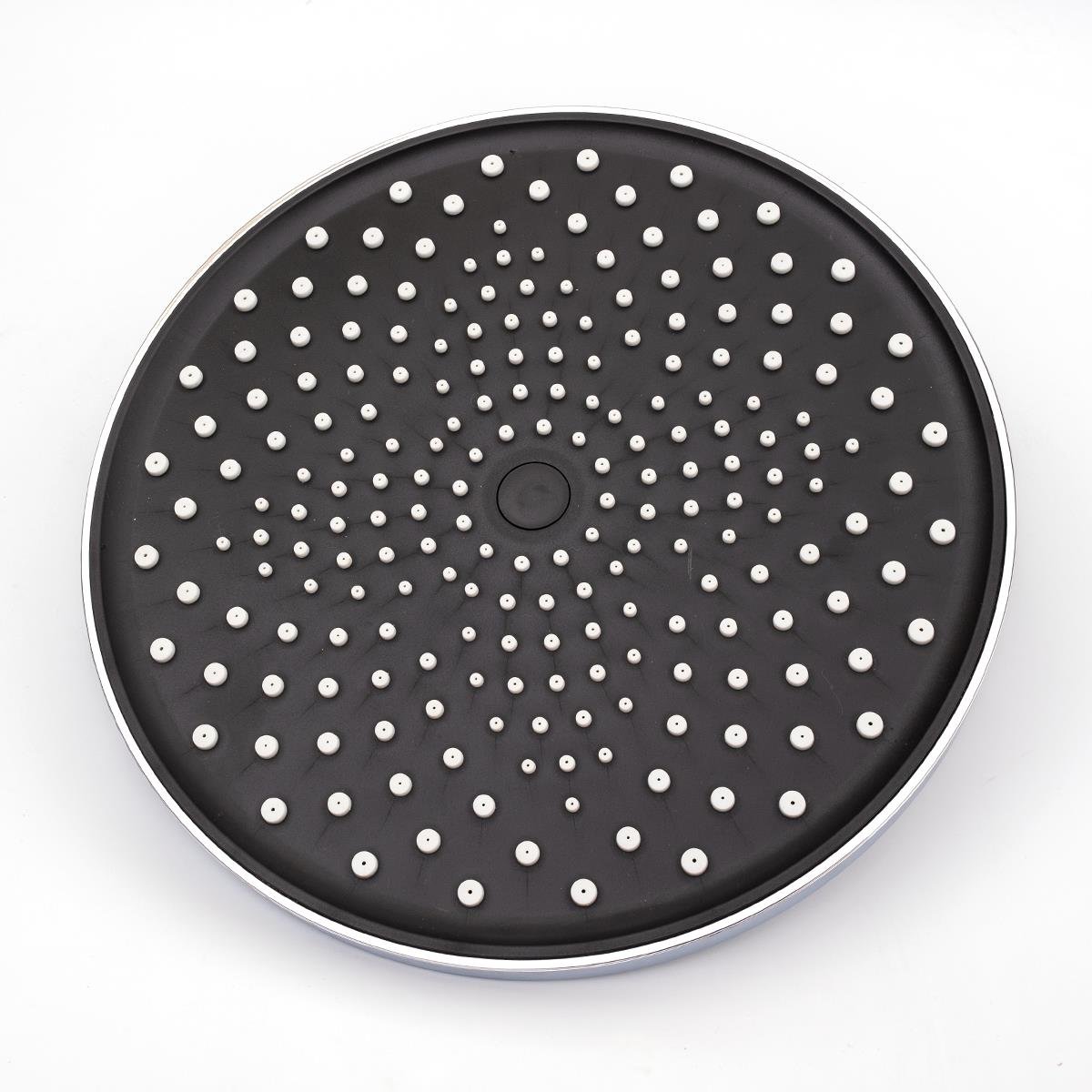 Costa 225 mm Oval Tepe Duş Başlığı  Chrome Black