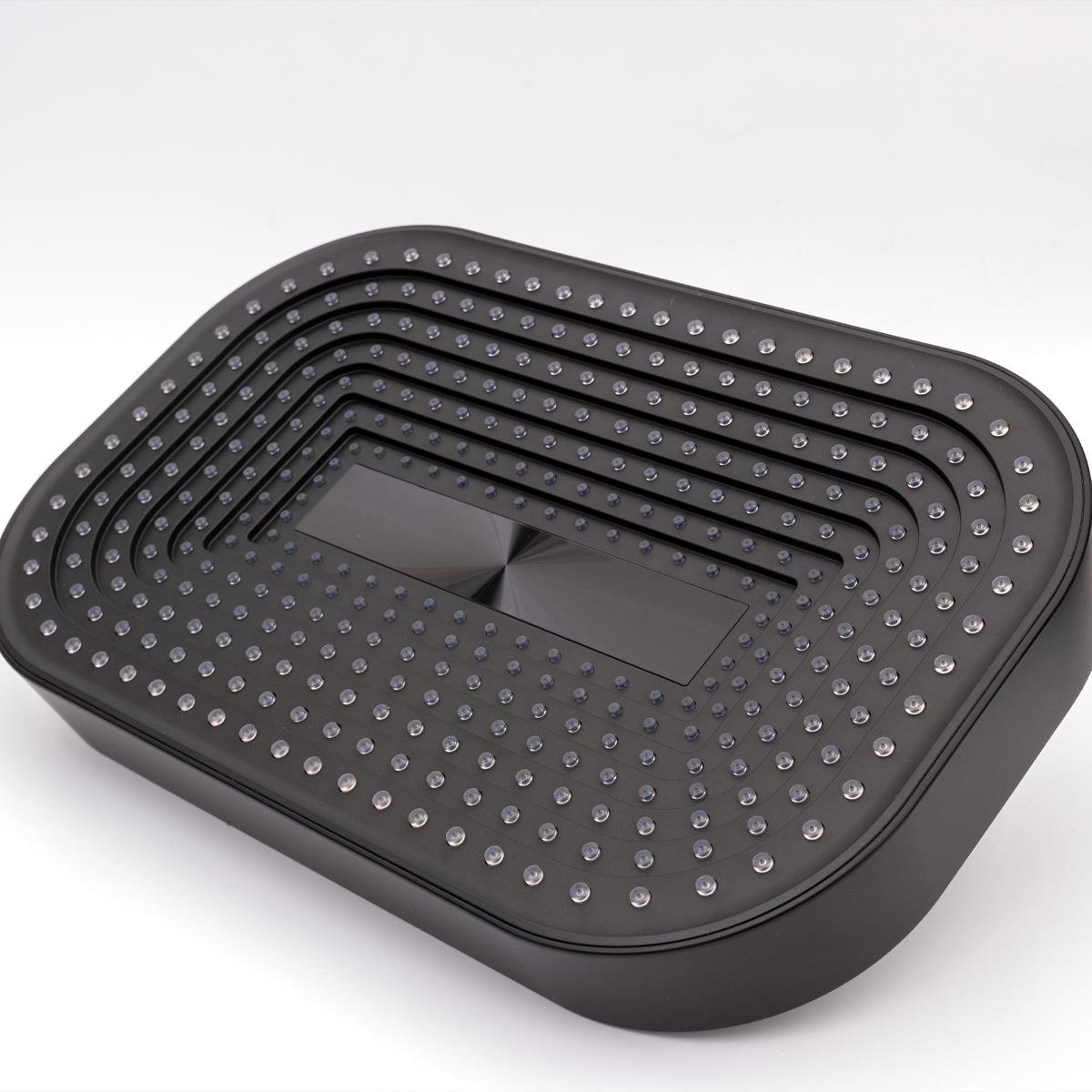 Dame 200 * 325 mm Tepe Duş Başlığı Black