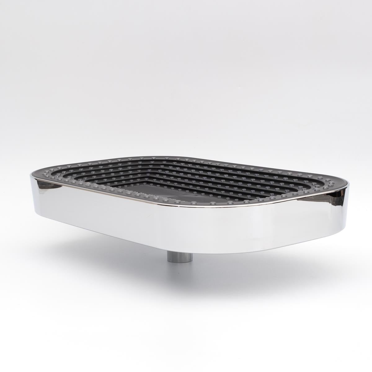 Dame 200 * 325 mm Tepe Duş Başlığı  Chrome Black