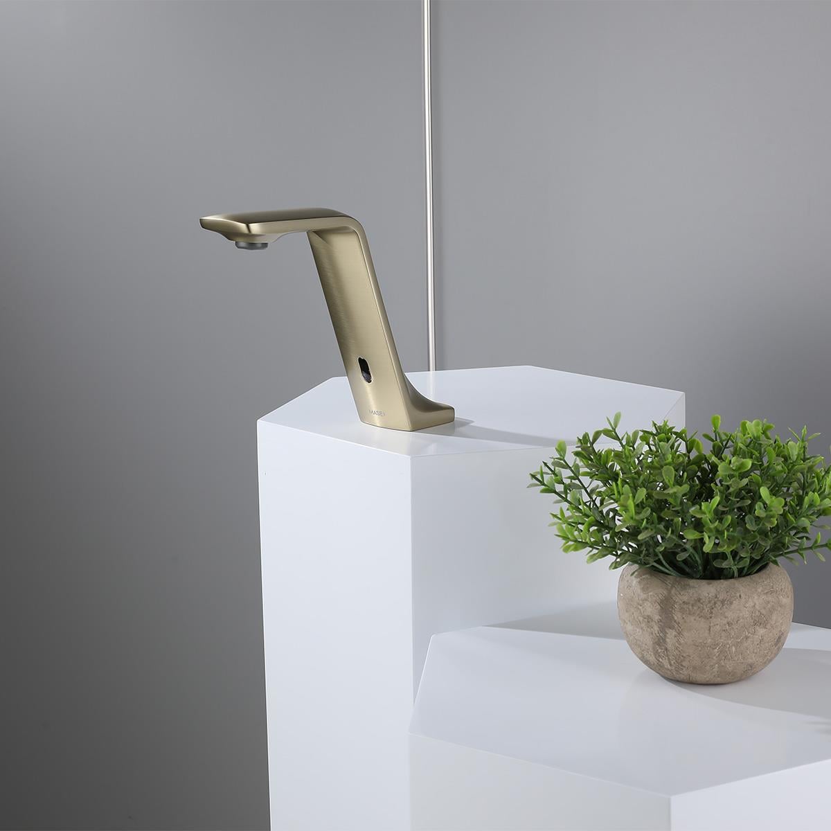 Days Fotoselli Lavabo Bataryası Brushed Gold