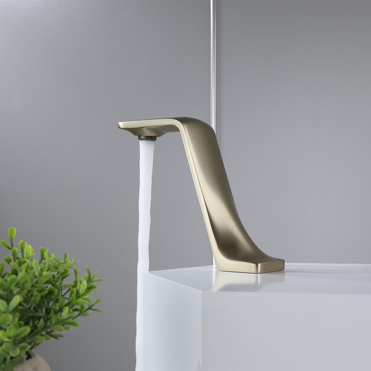 Days Fotoselli Lavabo Bataryası Brushed Gold