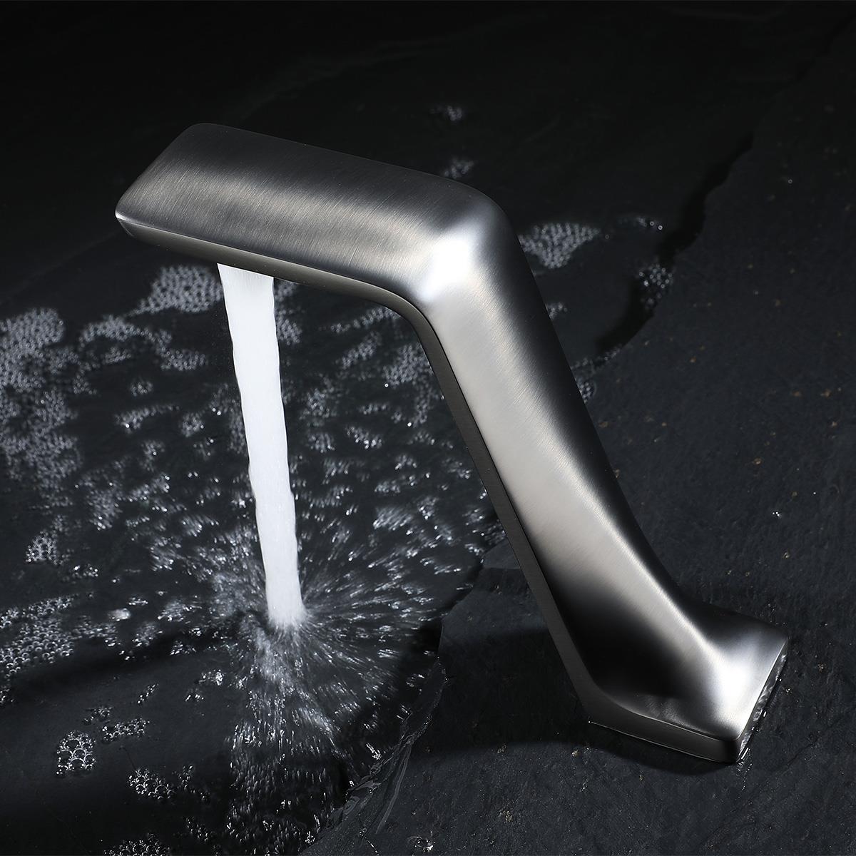 Days Fotoselli Lavabo Bataryası  Gun Metal