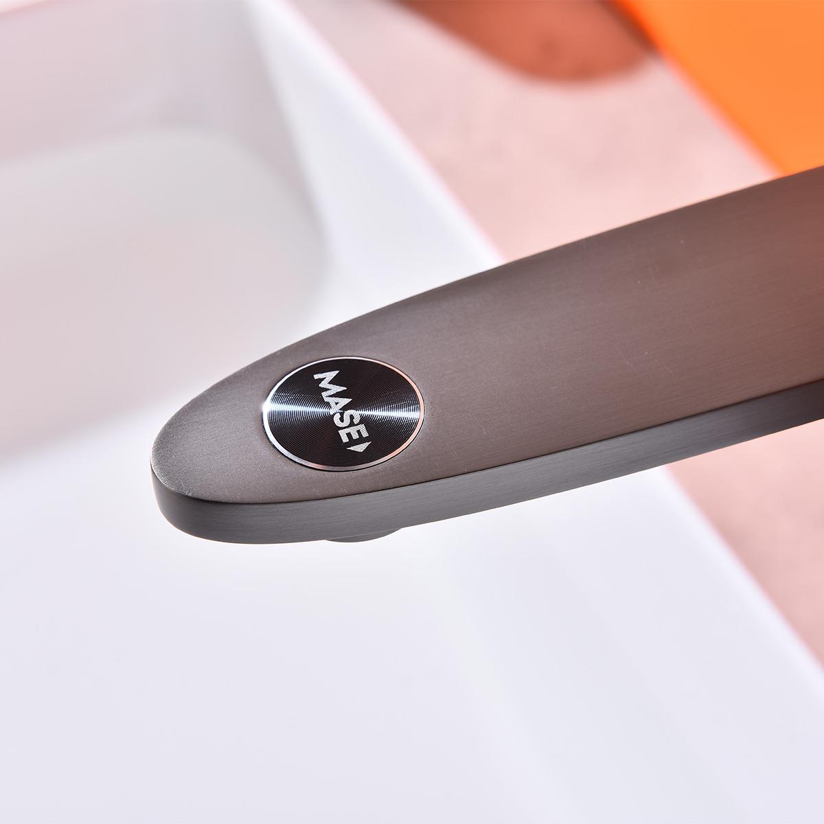 Eterna XL Yüksek Lavabo Bataryası Gun Metal