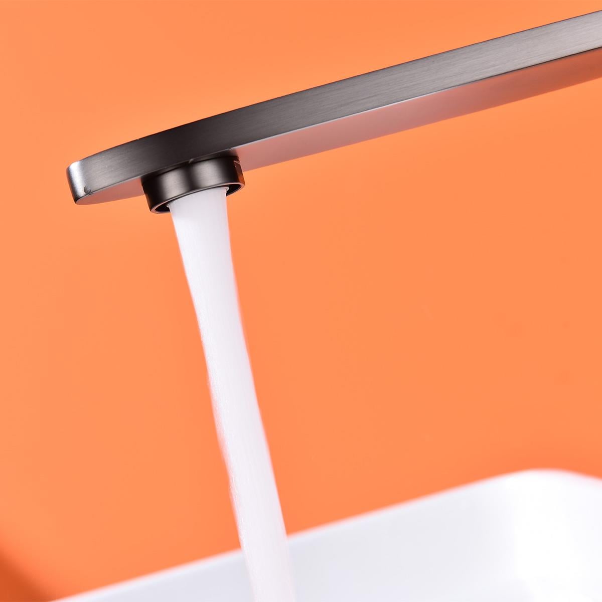 Eterna XL Yüksek Lavabo Bataryası Gun Metal