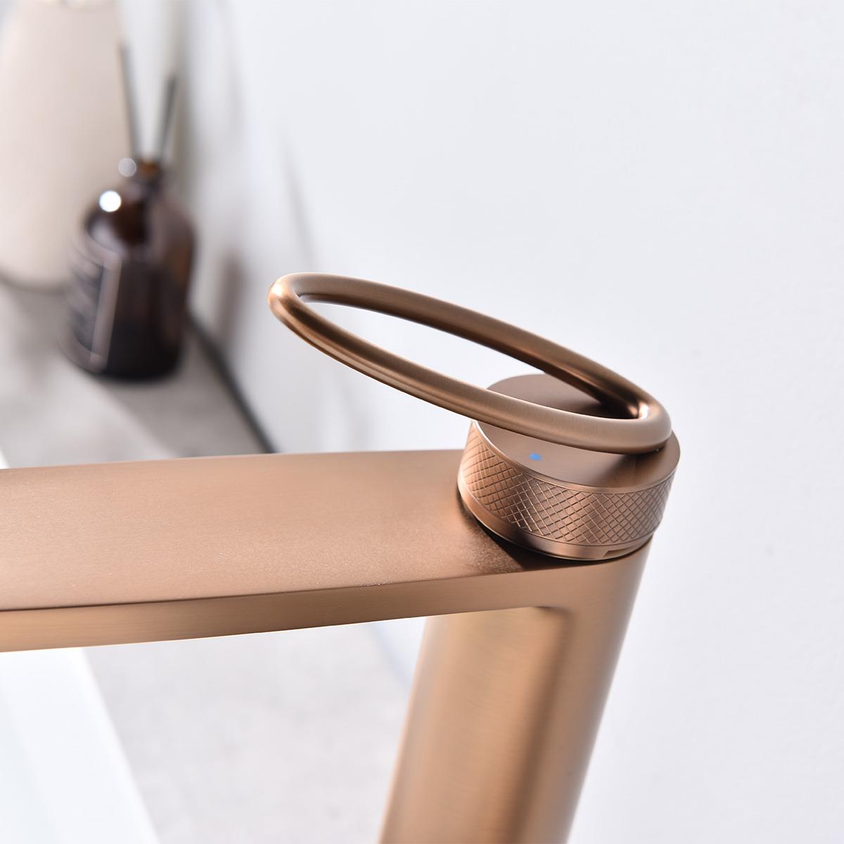 Eternal XL Yüksek Lavabo Bataryası Brushed Rose Gold