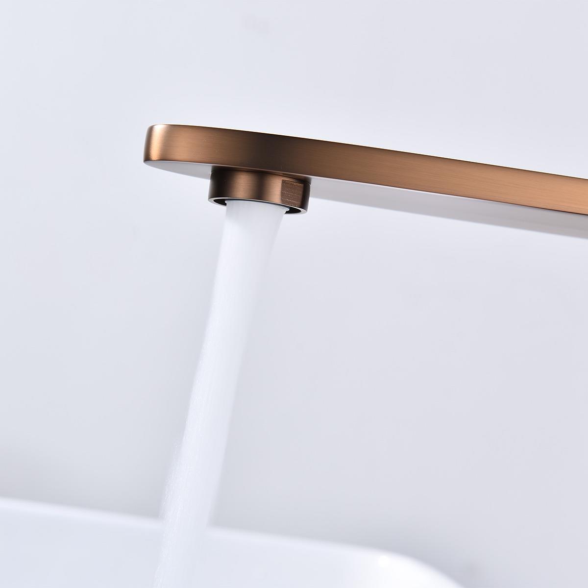 Eternal XL Yüksek Lavabo Bataryası Brushed Rose Gold