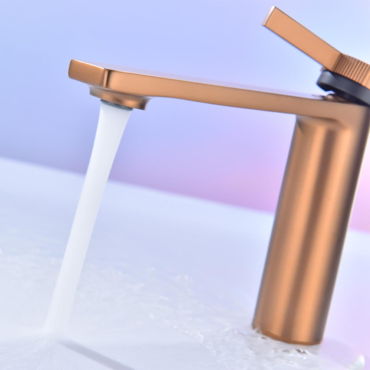 Giano Lavabo Bataryası Brushed Rose Gold