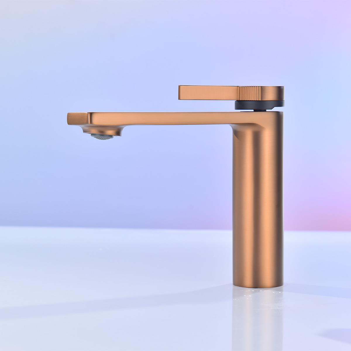 Giano Lavabo Bataryası Brushed Rose Gold