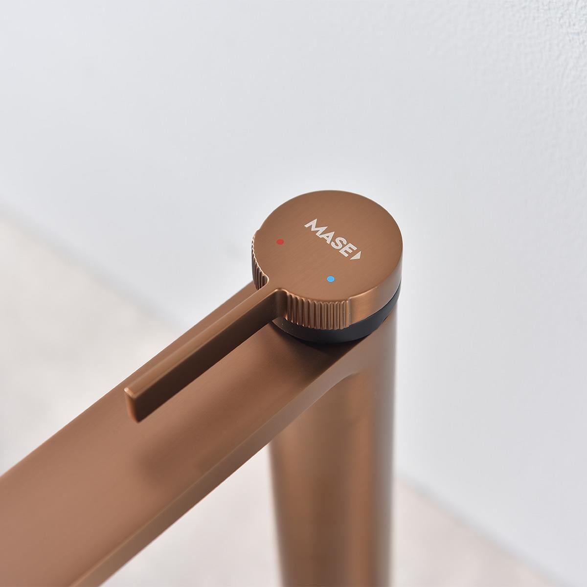 Giano XL Yüksek Lavabo Bataryası  Brushed Rose Gold