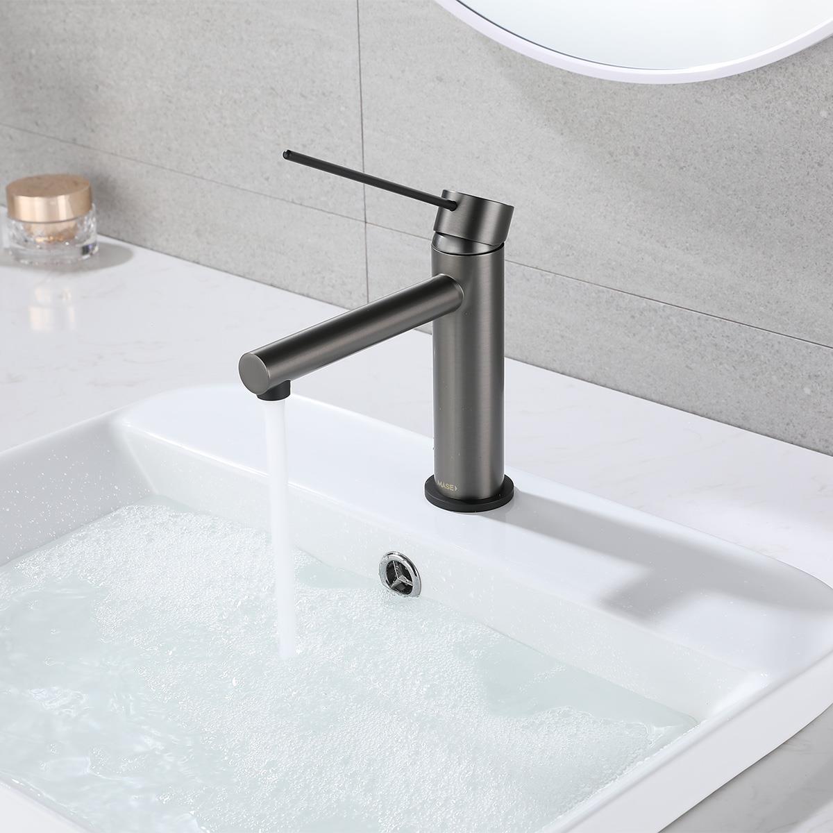Harper Lavabo Bataryası Gun Black